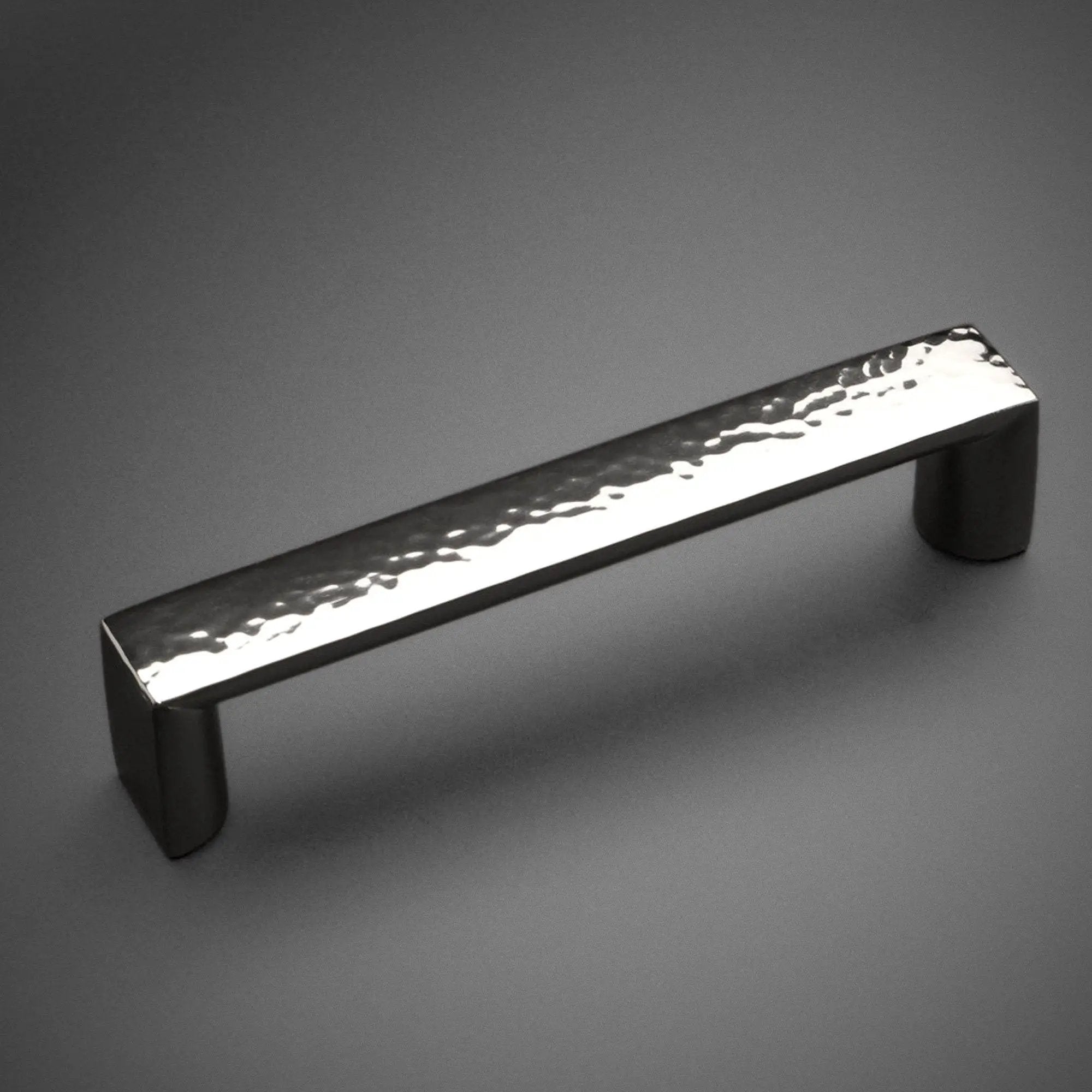 polished nickel drawer pull