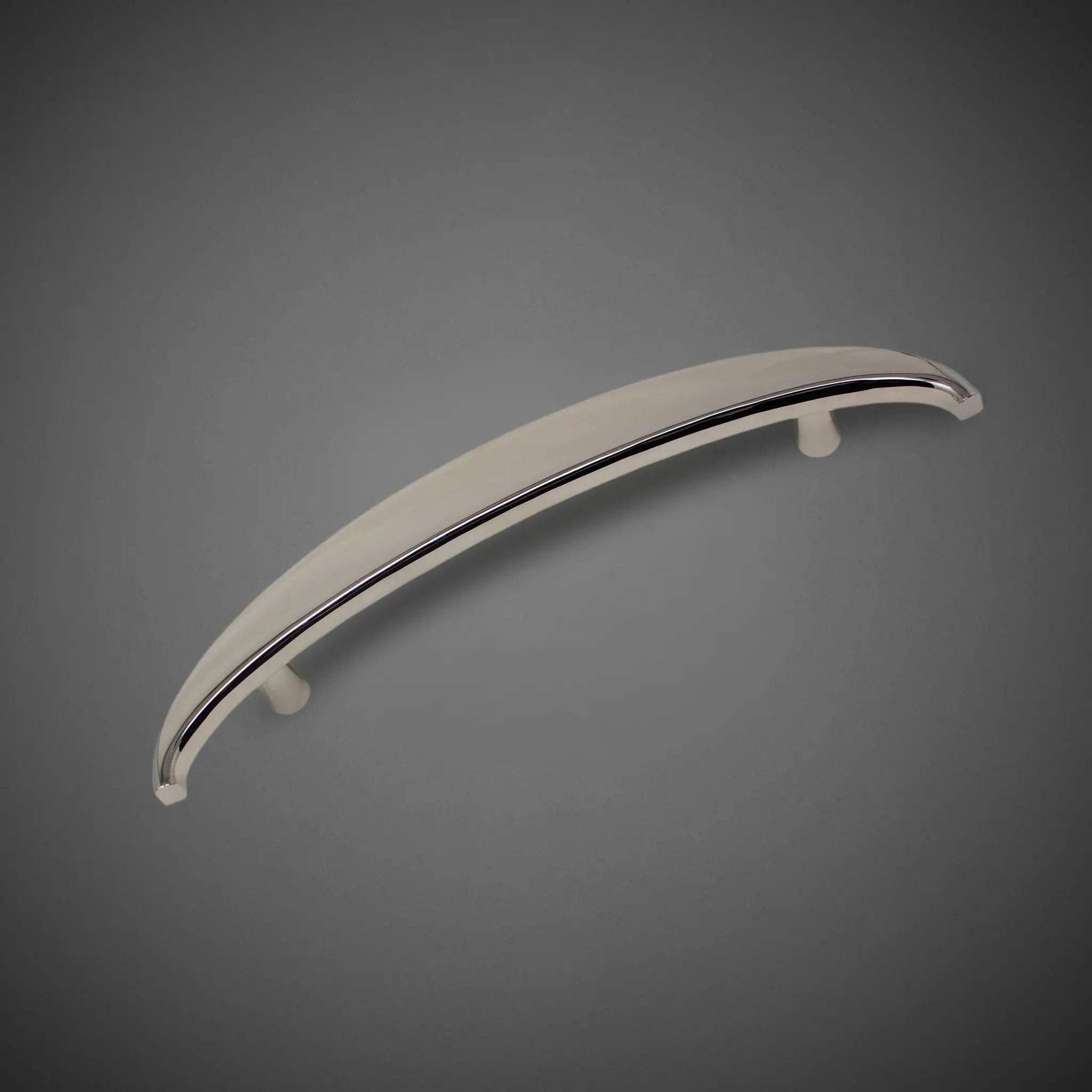polished nickel drawer pull