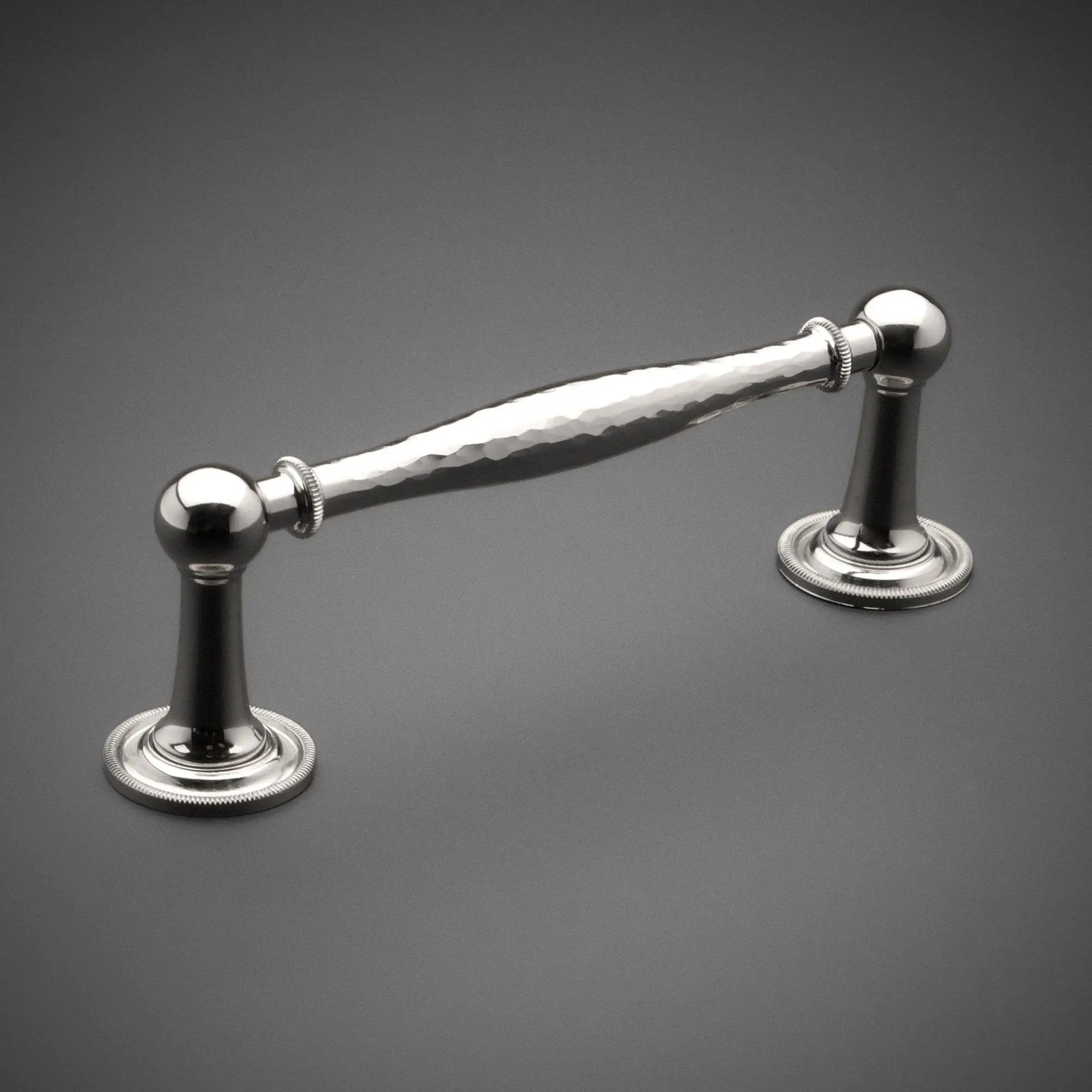 polished nickel drawer pull