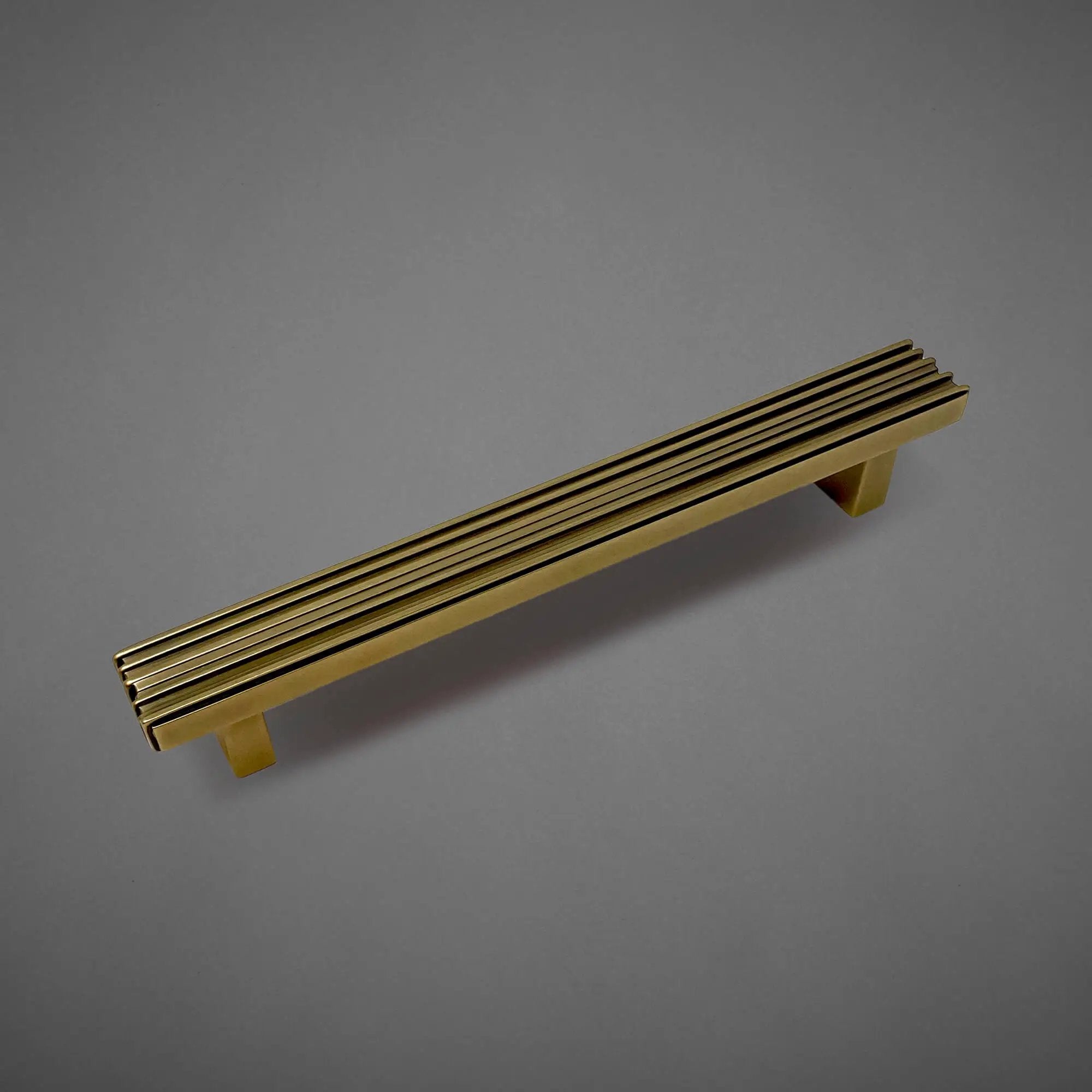 antique brass drawer pull