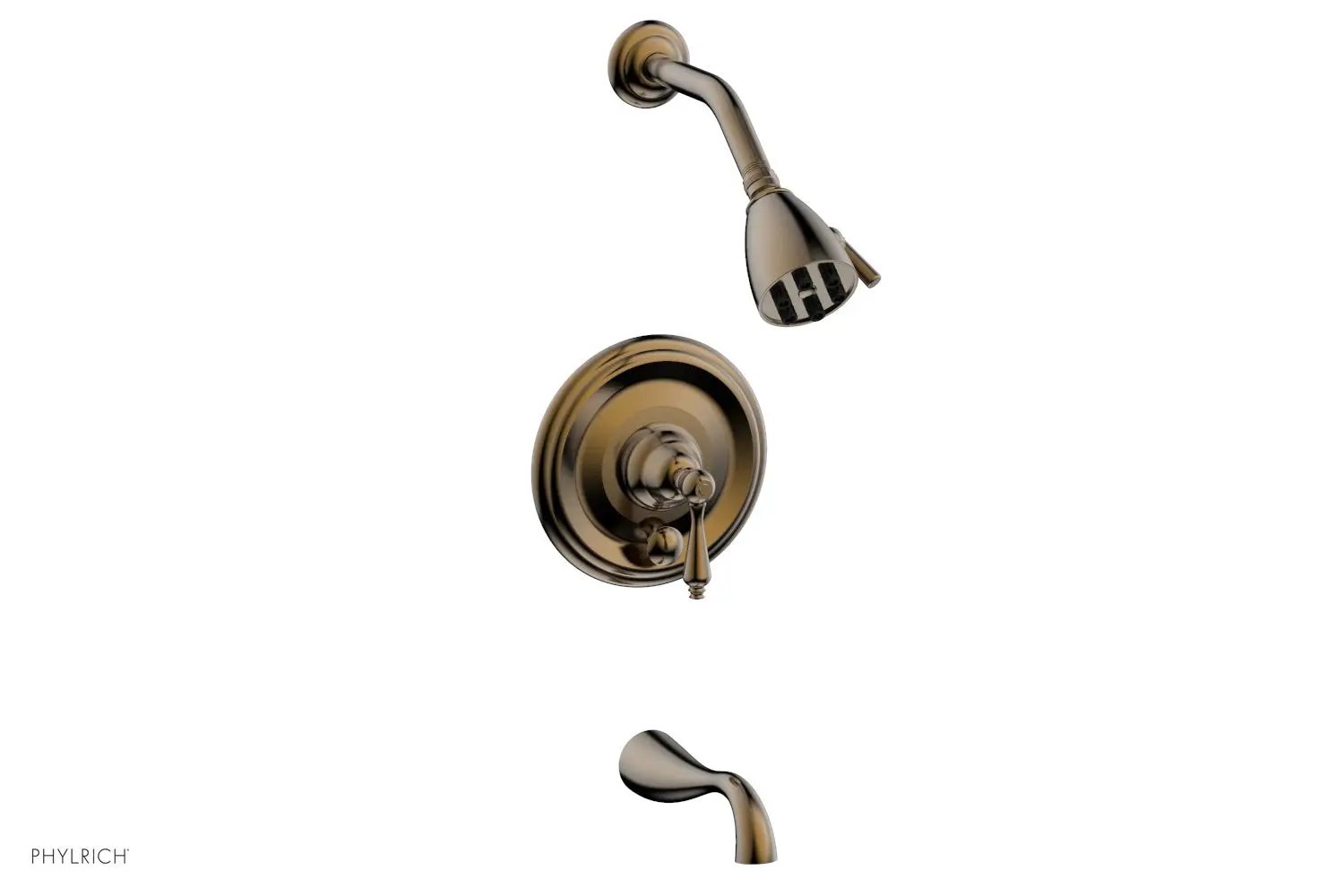 Phylrich REVERE & SAVANNAH Pressure Balance Tub and Shower Set by Phylrich