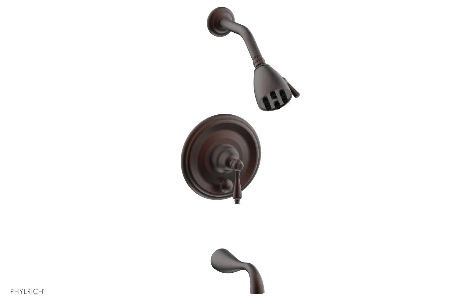 Phylrich REVERE & SAVANNAH Pressure Balance Tub and Shower Set by Phylrich