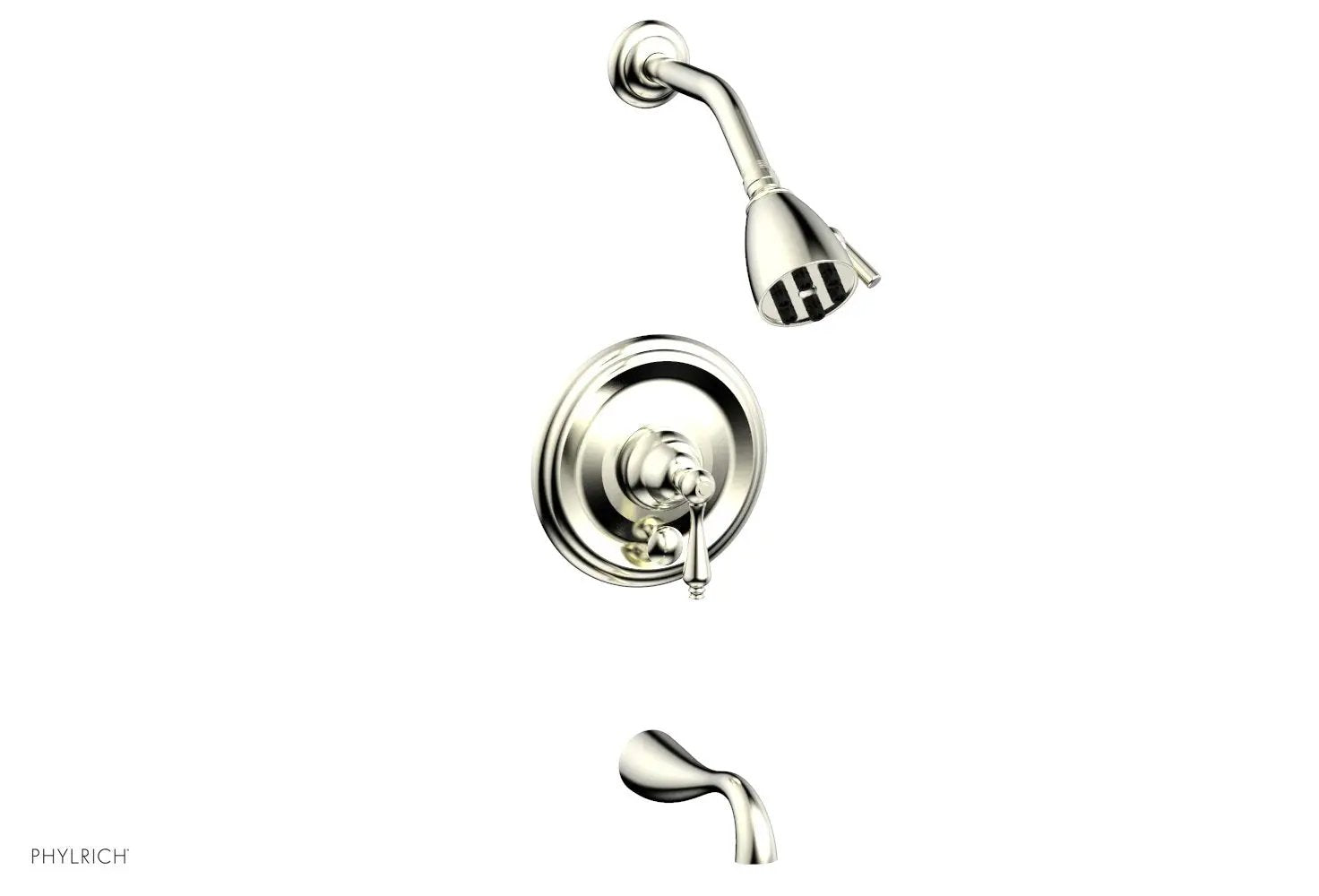 Phylrich REVERE & SAVANNAH Pressure Balance Tub and Shower Set by Phylrich
