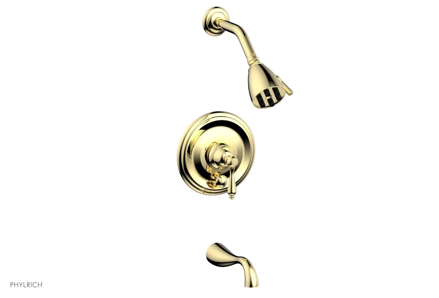 Phylrich REVERE & SAVANNAH Pressure Balance Tub and Shower Set by Phylrich