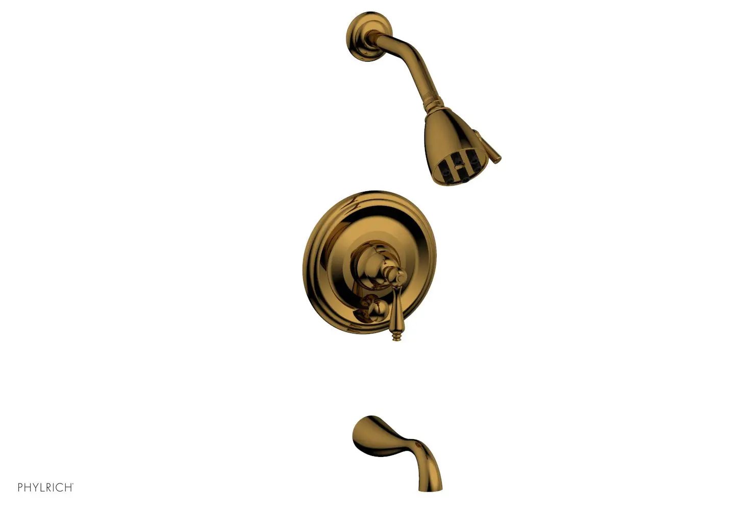 Phylrich REVERE & SAVANNAH Pressure Balance Tub and Shower Set by Phylrich