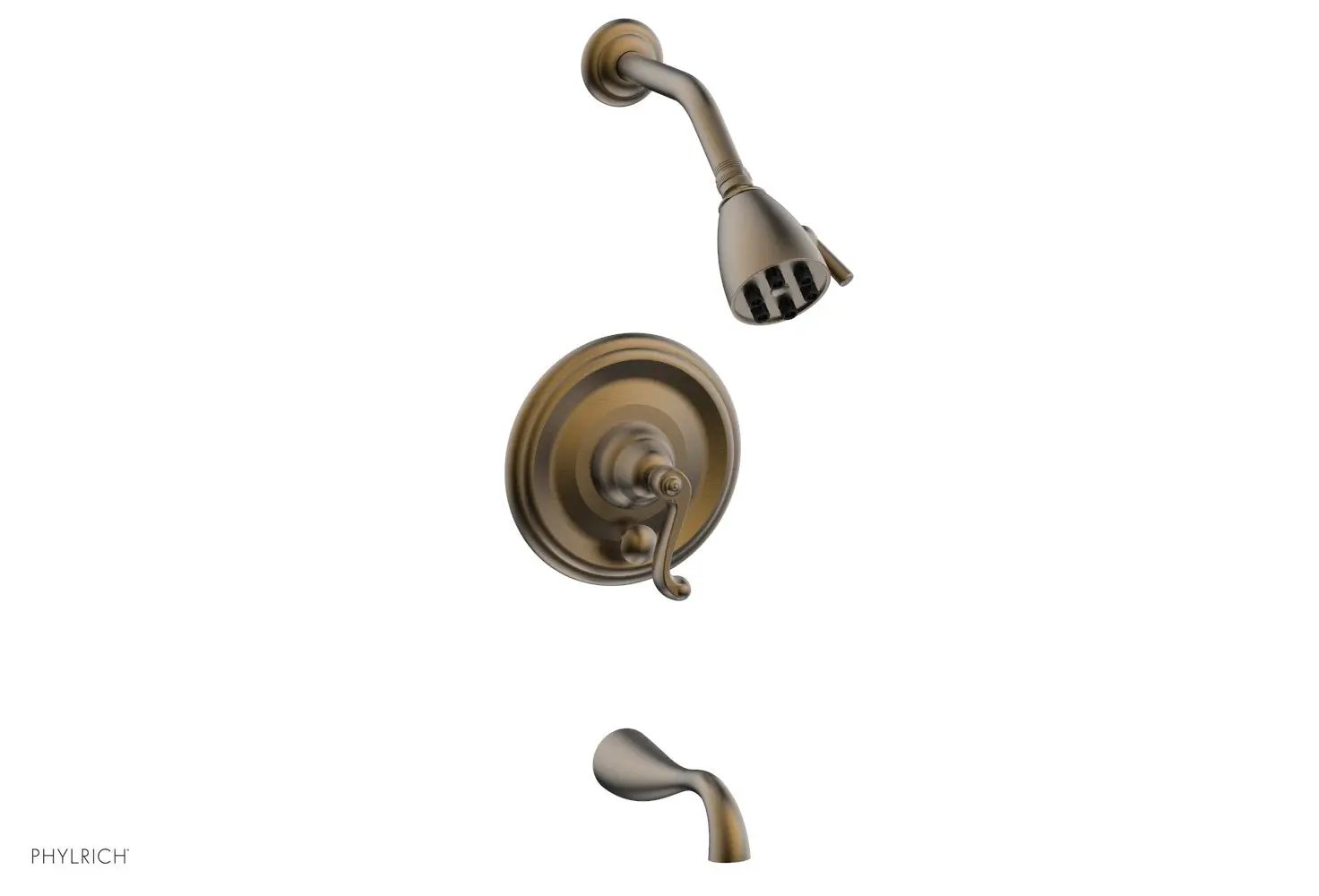 Phylrich REVERE & SAVANNAH Pressure Balance Tub and Shower Set by Phylrich