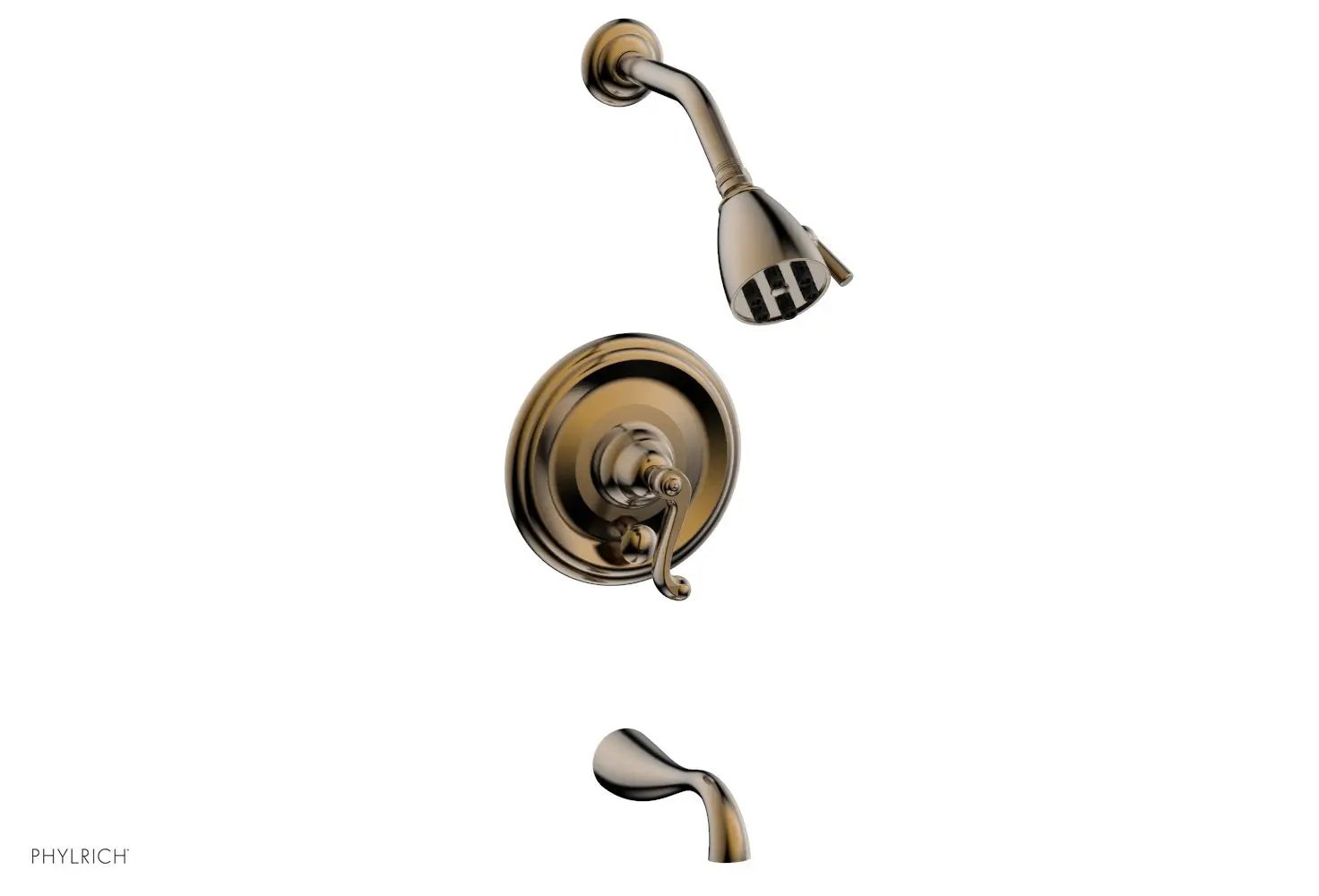 Phylrich REVERE & SAVANNAH Pressure Balance Tub and Shower Set by Phylrich