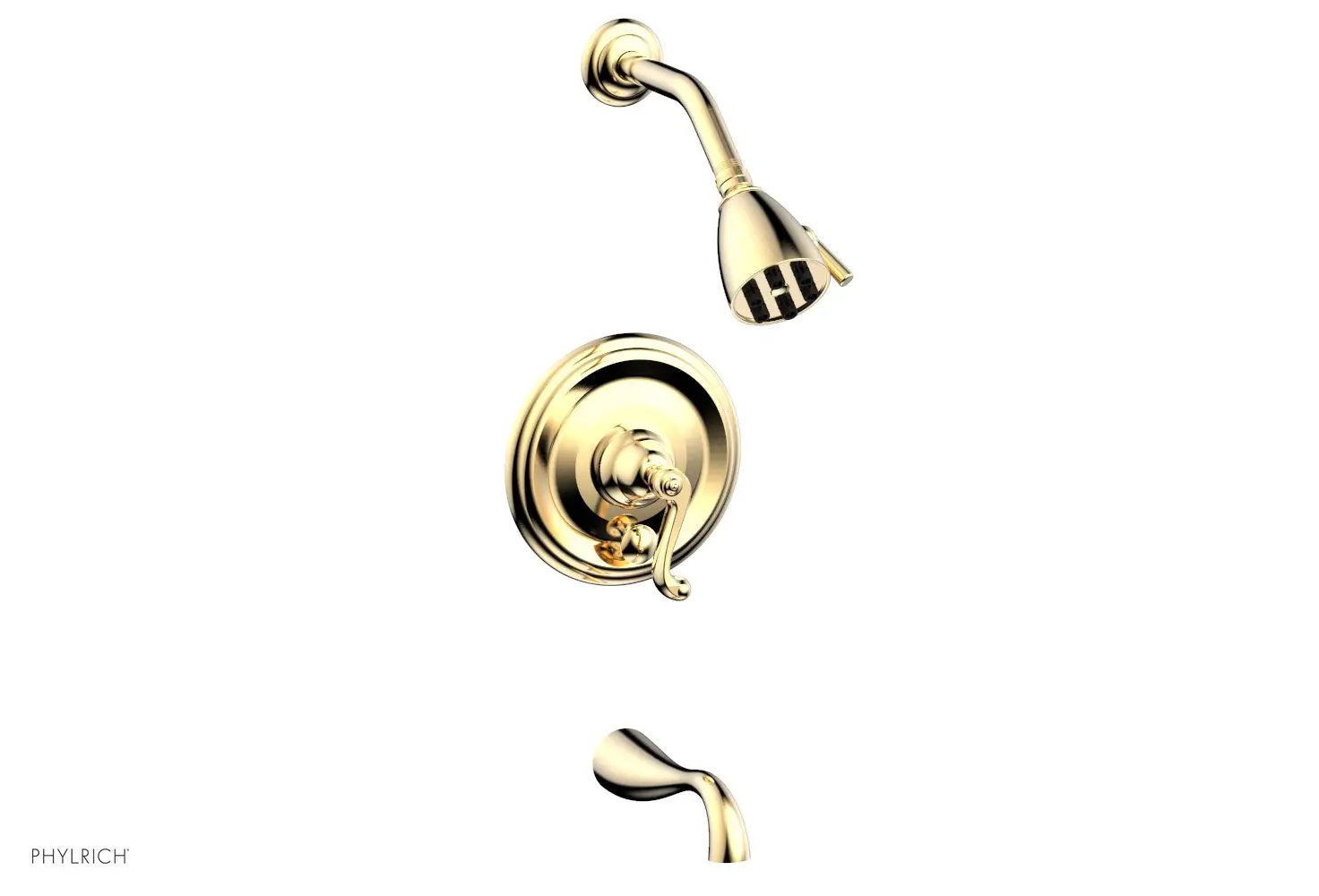 Phylrich REVERE & SAVANNAH Pressure Balance Tub and Shower Set by Phylrich