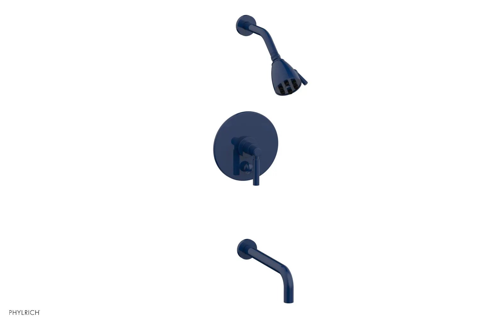 Phylrich BASIC Pressure Balance Tub and Shower Set - 10" Spout by Phylrich