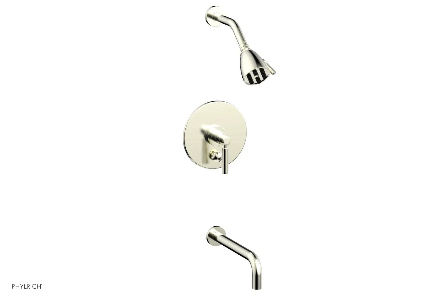 Phylrich BASIC Pressure Balance Tub and Shower Set - 10" Spout by Phylrich