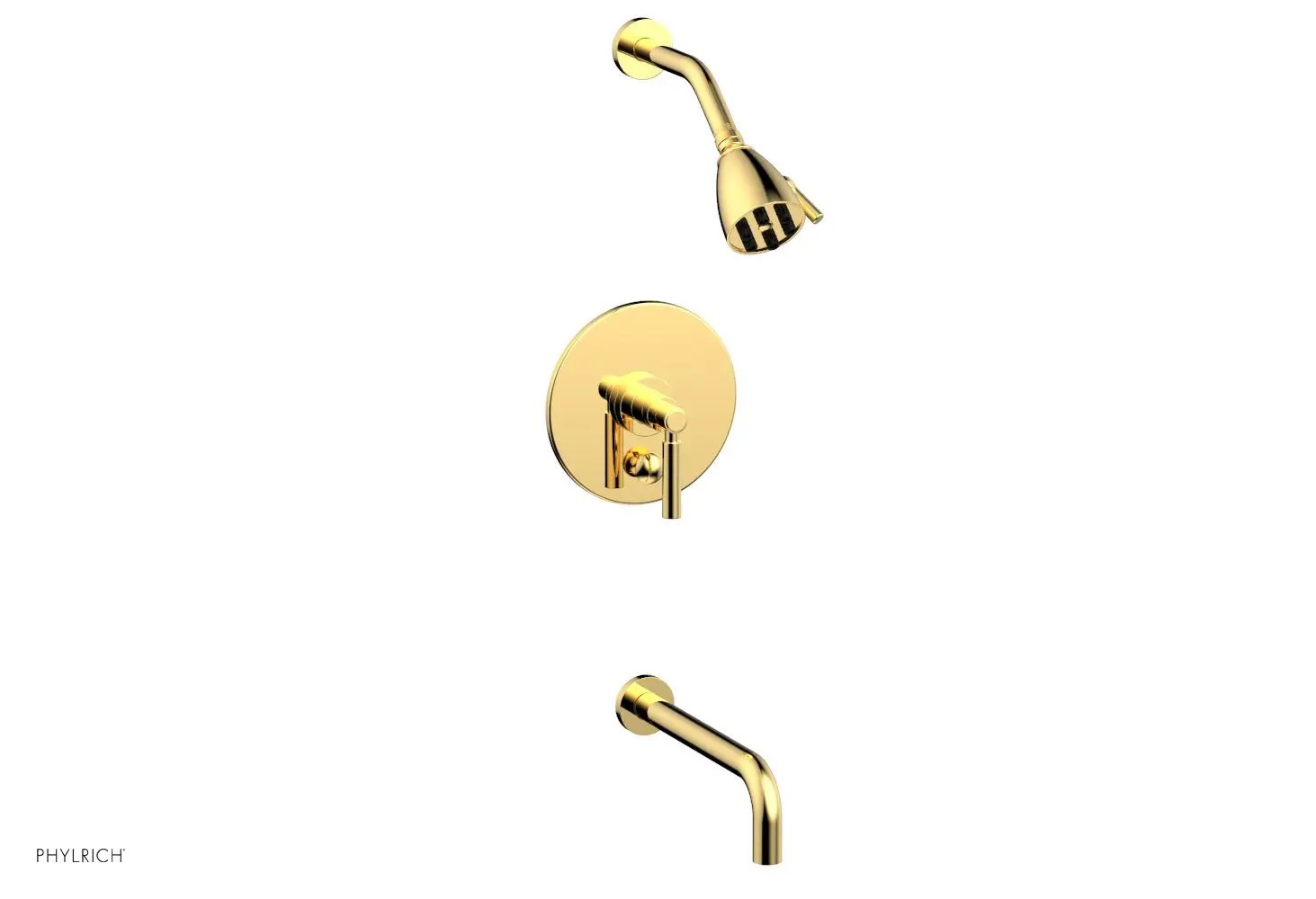 Phylrich BASIC Pressure Balance Tub and Shower Set - 10" Spout by Phylrich