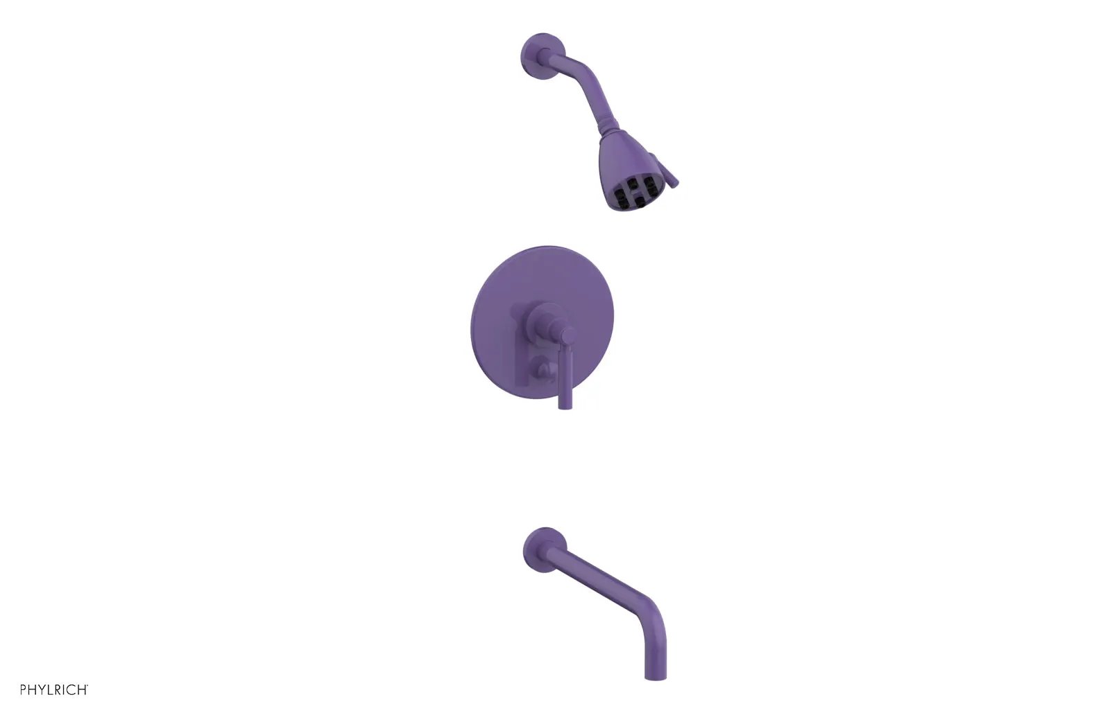 Phylrich BASIC Pressure Balance Tub and Shower Set - 12" Spout by Phylrich