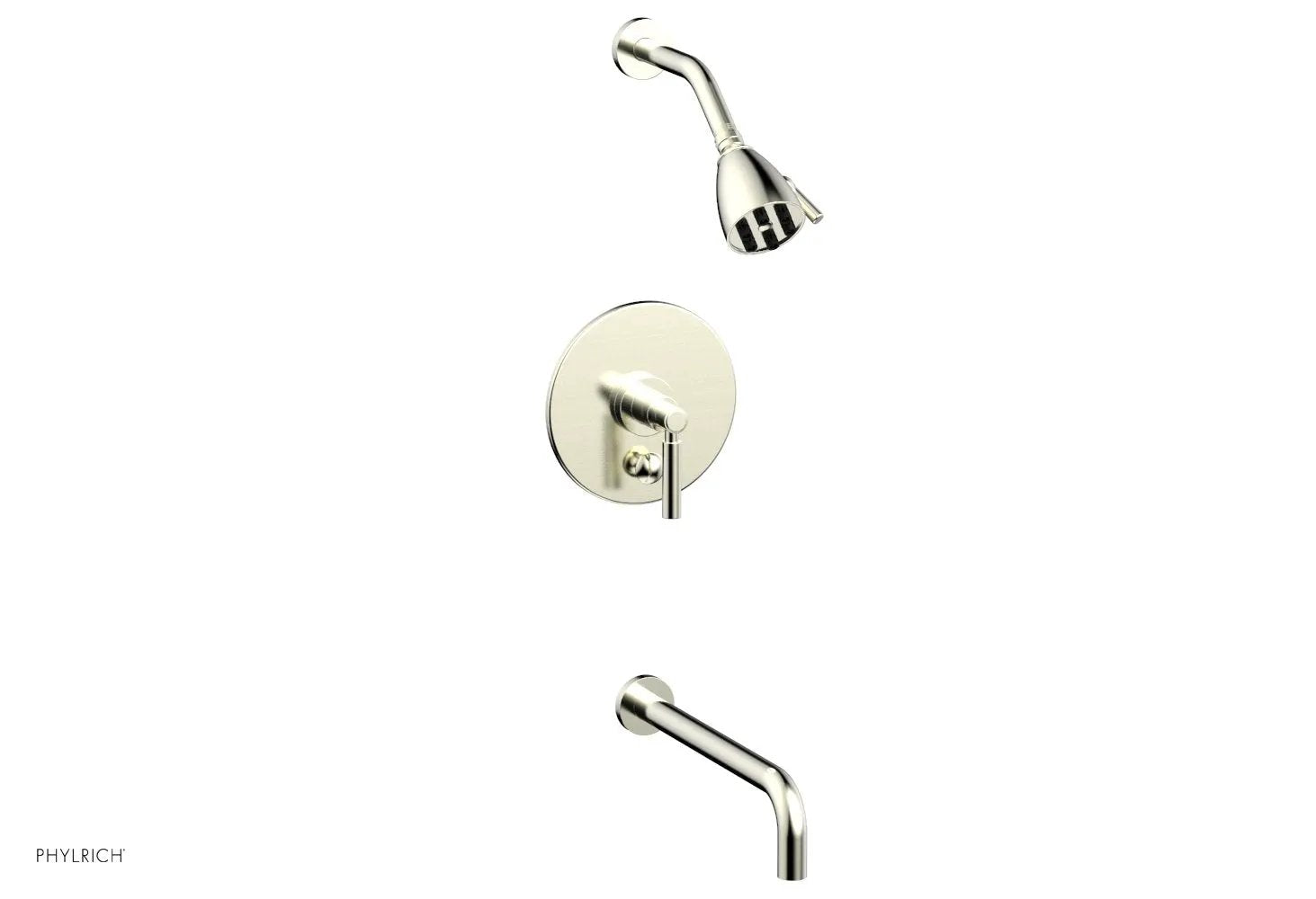 Phylrich BASIC Pressure Balance Tub and Shower Set - 12" Spout by Phylrich