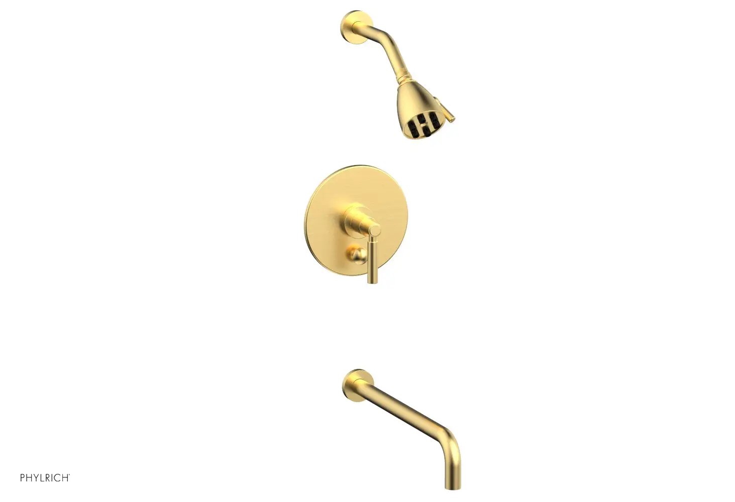 Phylrich BASIC Pressure Balance Tub and Shower Set - 14" Spout by Phylrich