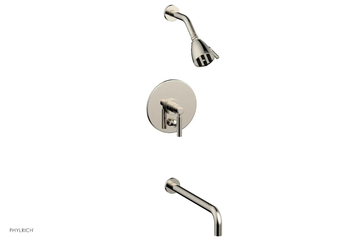 Phylrich BASIC Pressure Balance Tub and Shower Set - 14" Spout by Phylrich