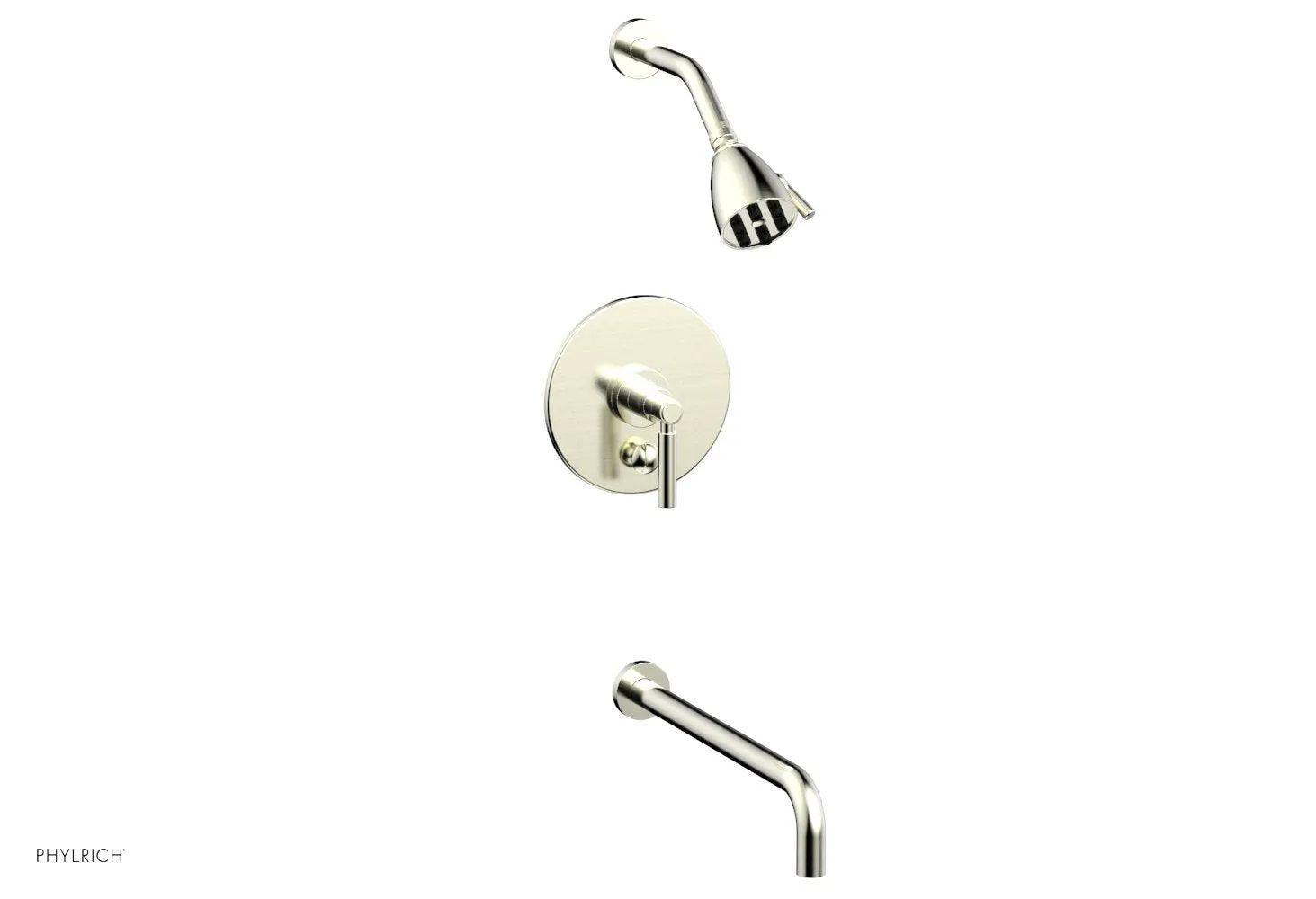 Phylrich BASIC Pressure Balance Tub and Shower Set - 14" Spout by Phylrich