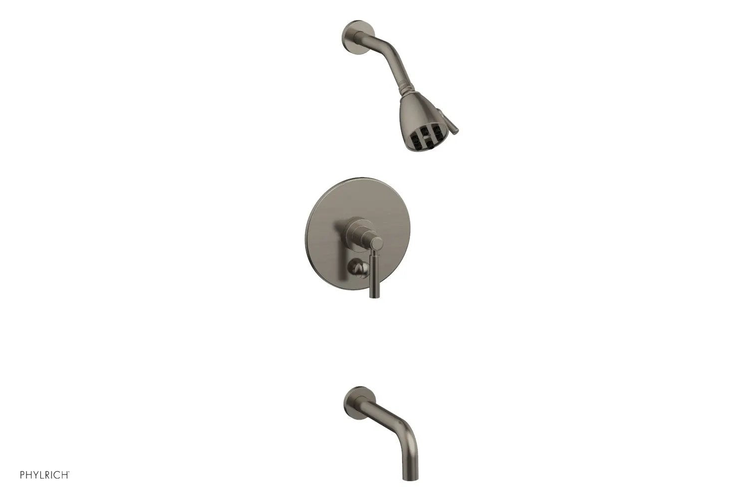 Phylrich BASIC Pressure Balance Tub and Shower Set - 7 1/2" Spout by Phylrich