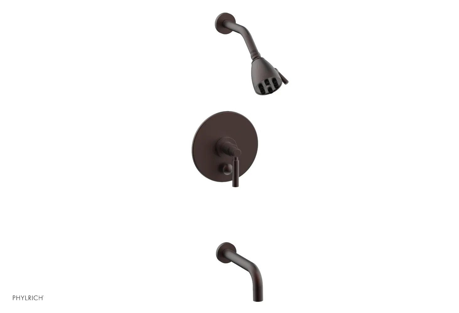 Phylrich BASIC Pressure Balance Tub and Shower Set - 7 1/2" Spout by Phylrich