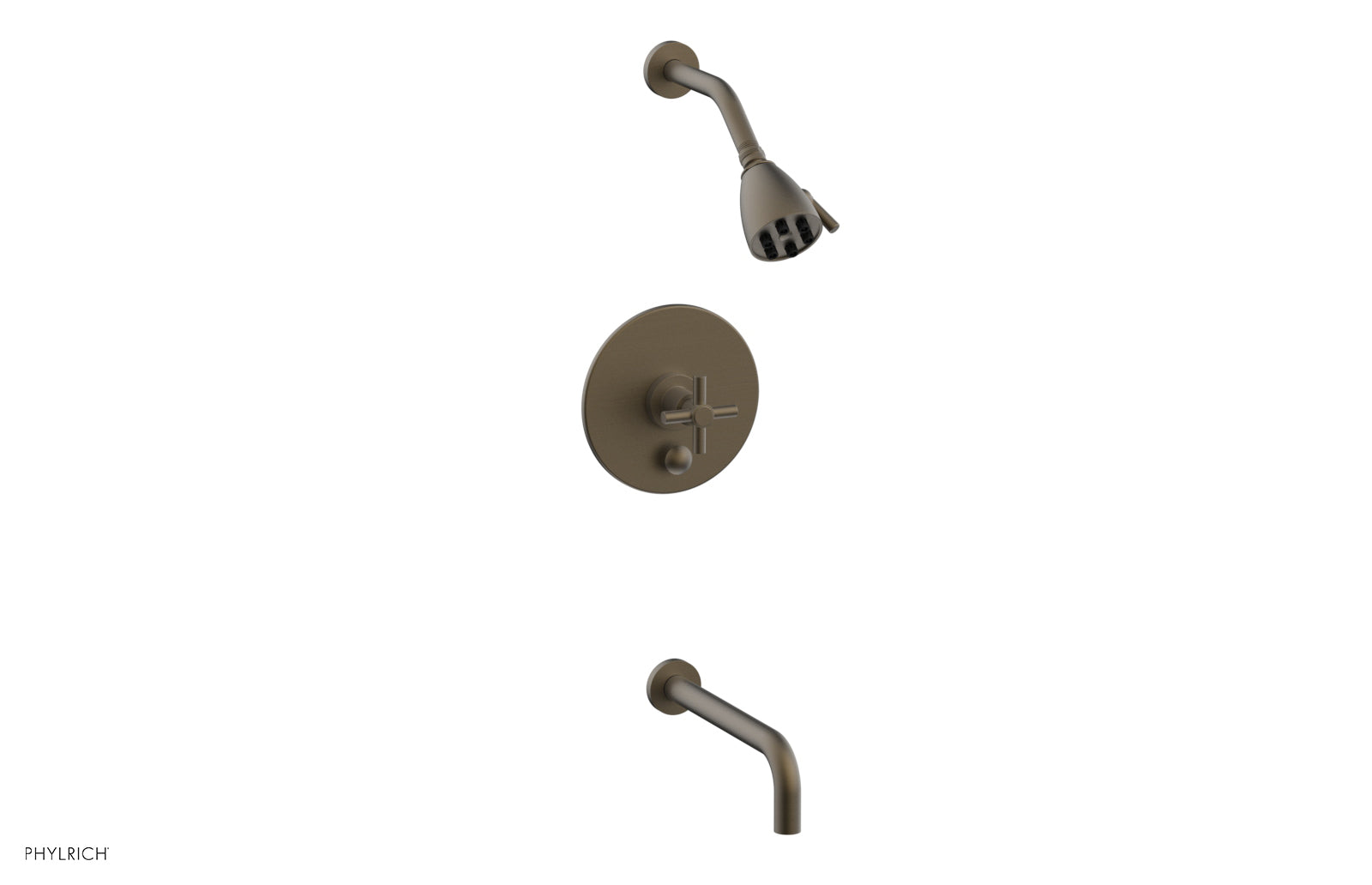 Phylrich BASIC Pressure Balance Tub and Shower Set - 10" Spout by Phylrich