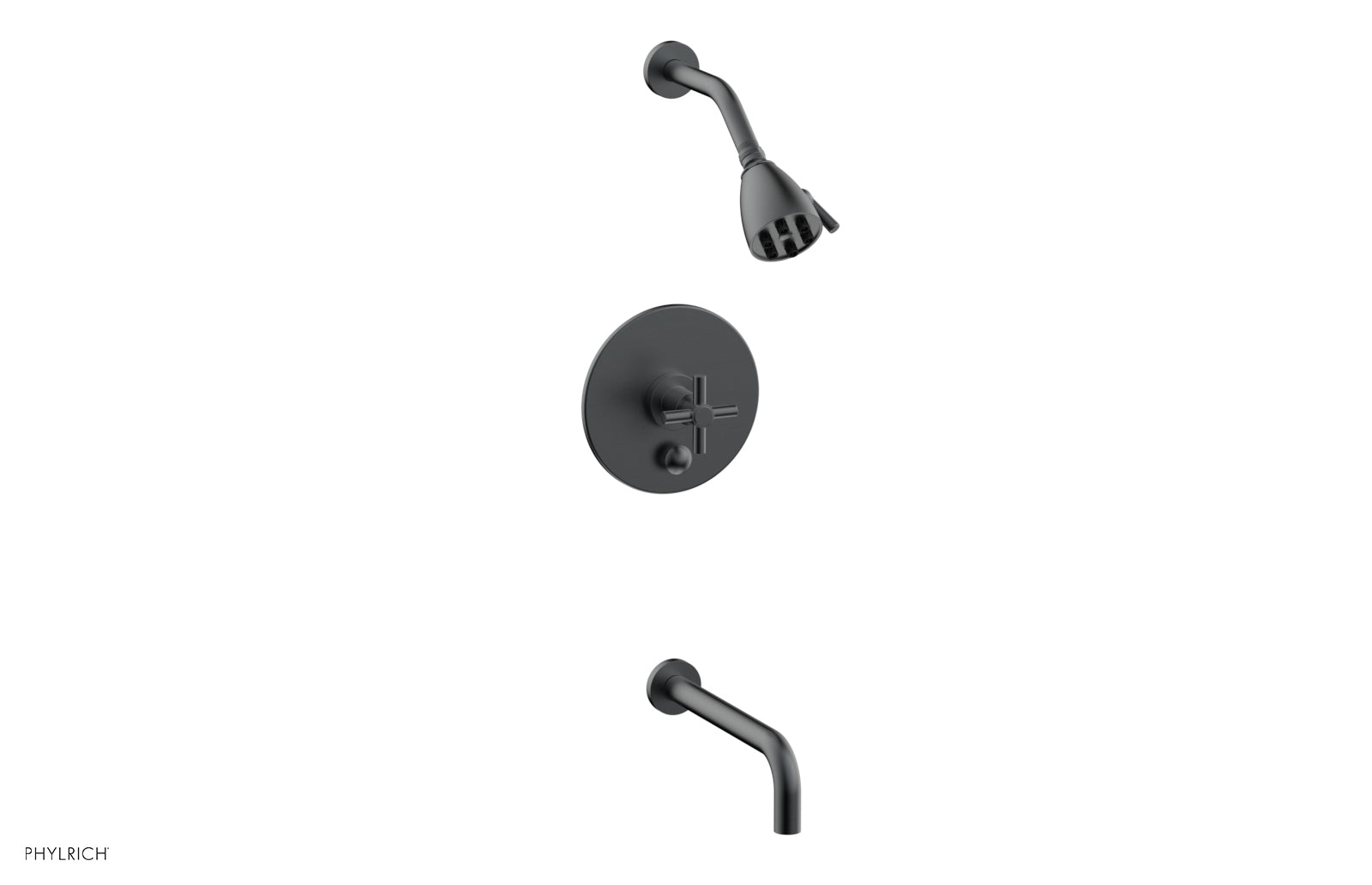 Phylrich BASIC Pressure Balance Tub and Shower Set - 10" Spout by Phylrich