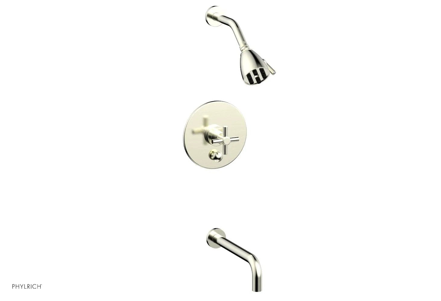 Phylrich BASIC Pressure Balance Tub and Shower Set - 10" Spout by Phylrich