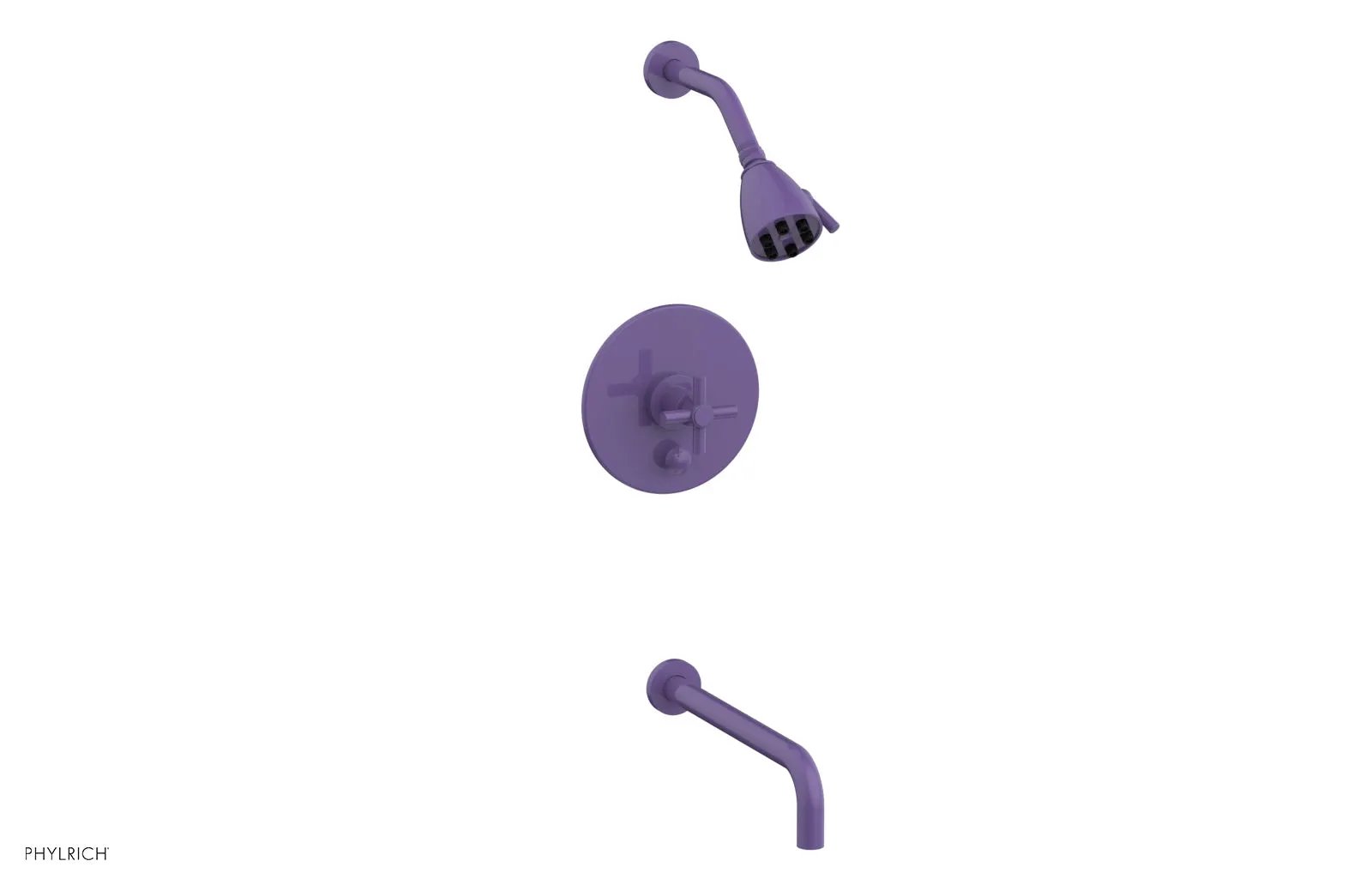 Phylrich BASIC Pressure Balance Tub and Shower Set - 14" Spout by Phylrich