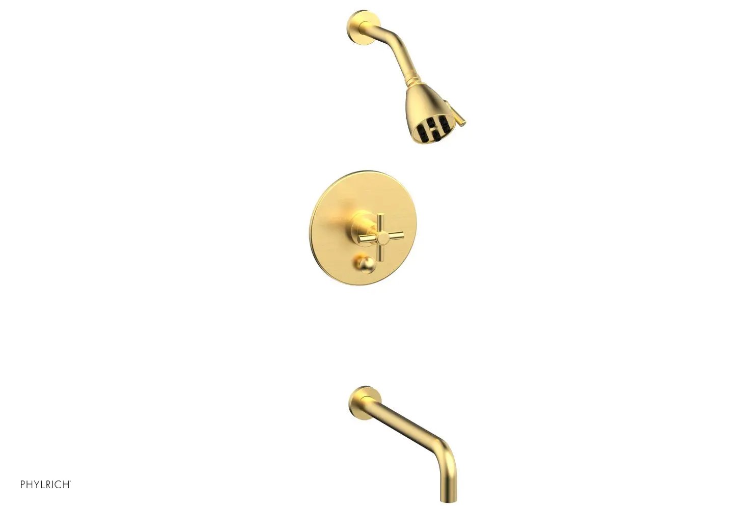 Phylrich BASIC Pressure Balance Tub and Shower Set - 12" Spout by Phylrich