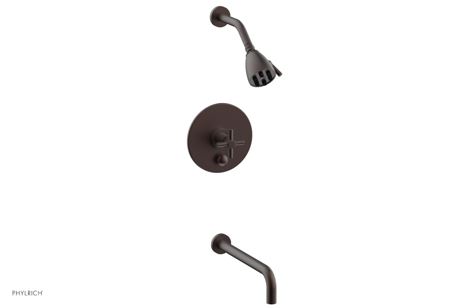 Phylrich BASIC Pressure Balance Tub and Shower Set - 12" Spout by Phylrich