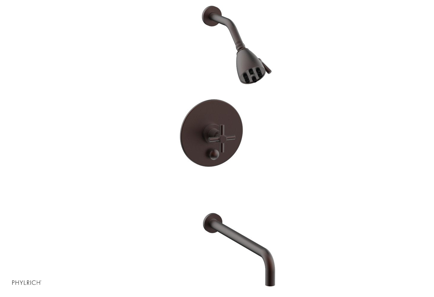 Phylrich BASIC Pressure Balance Tub and Shower Set - 14" Spout by Phylrich