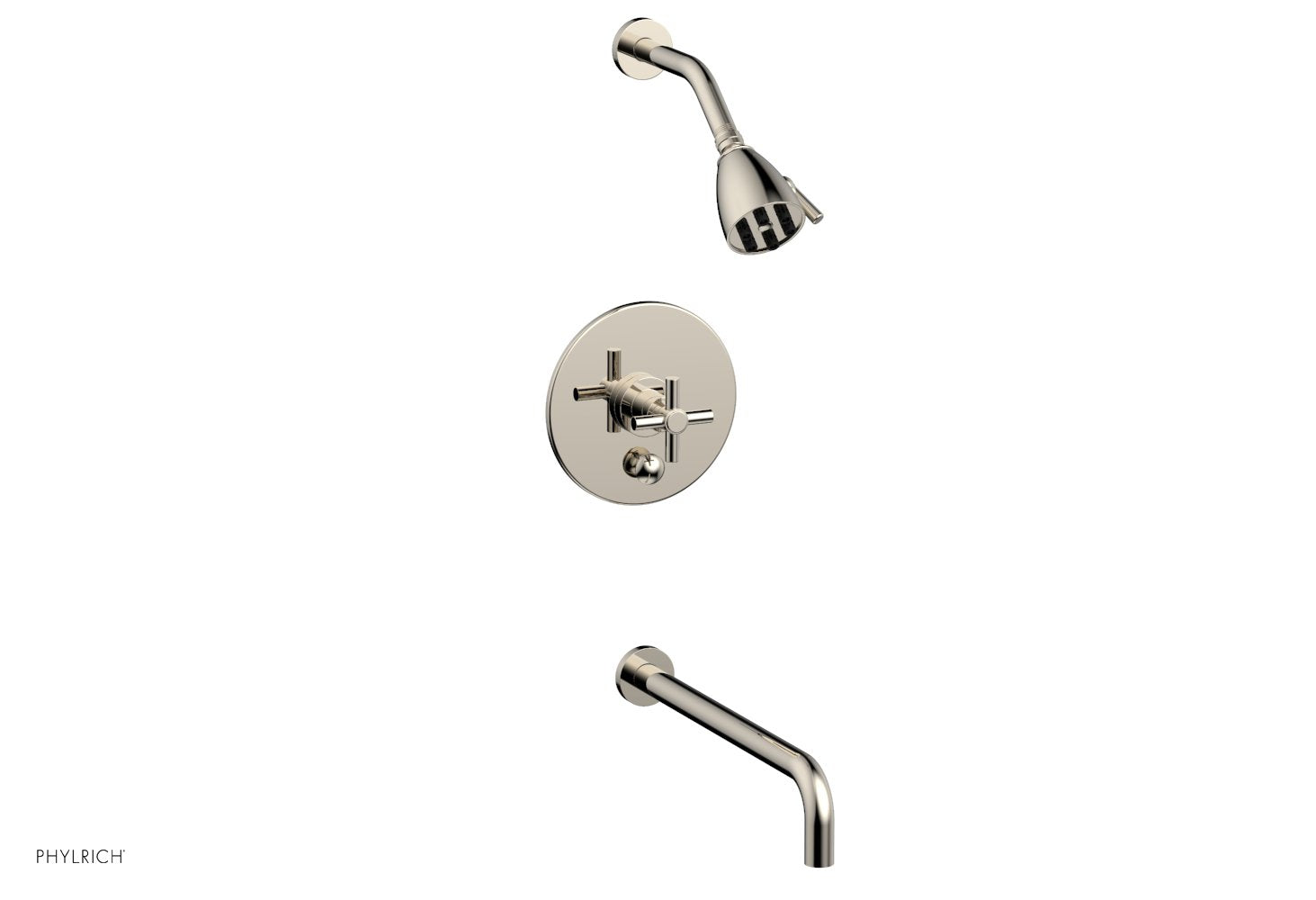 Phylrich BASIC Pressure Balance Tub and Shower Set - 14" Spout by Phylrich