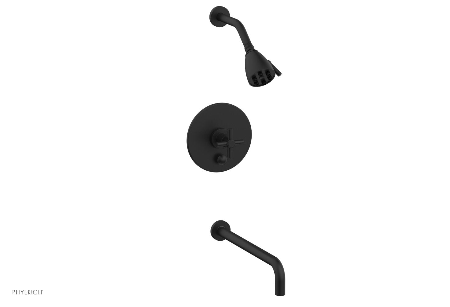 Phylrich BASIC Pressure Balance Tub and Shower Set - 14" Spout by Phylrich