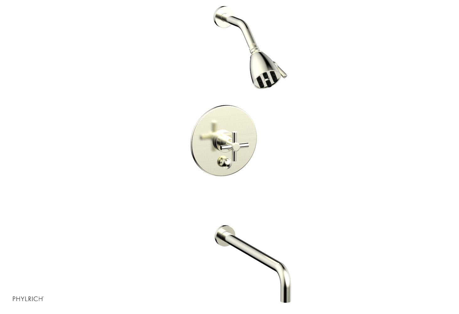 Phylrich BASIC Pressure Balance Tub and Shower Set - 14" Spout