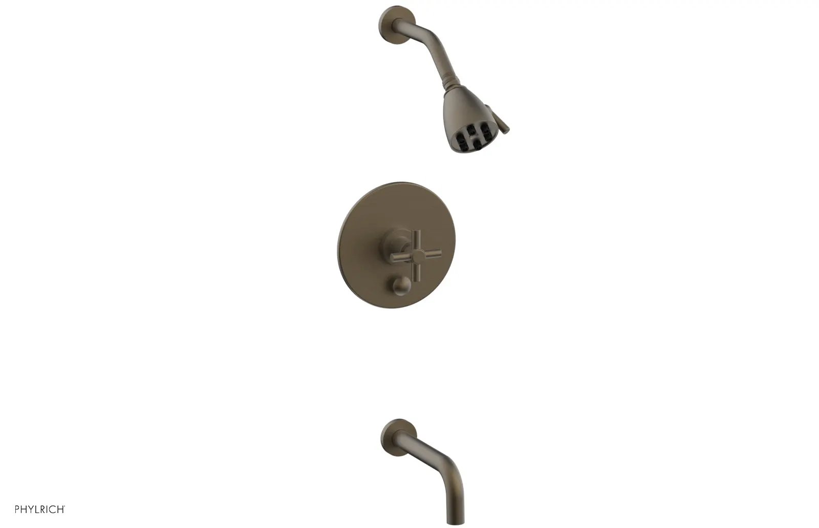 Phylrich BASIC Pressure Balance Tub and Shower Set - 7 1/2" Spout by Phylrich