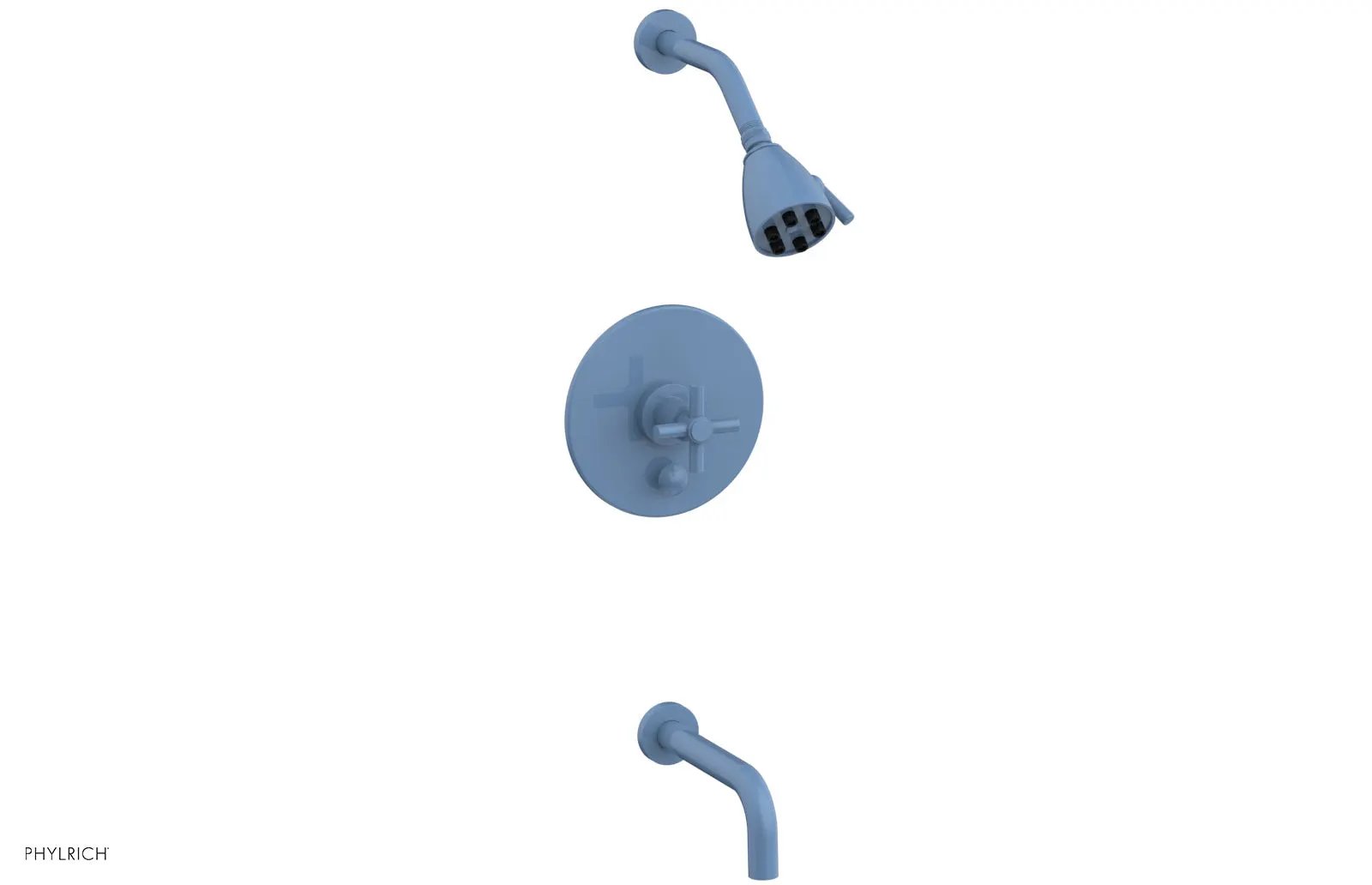 Phylrich BASIC Pressure Balance Tub and Shower Set - 7 1/2" Spout by Phylrich