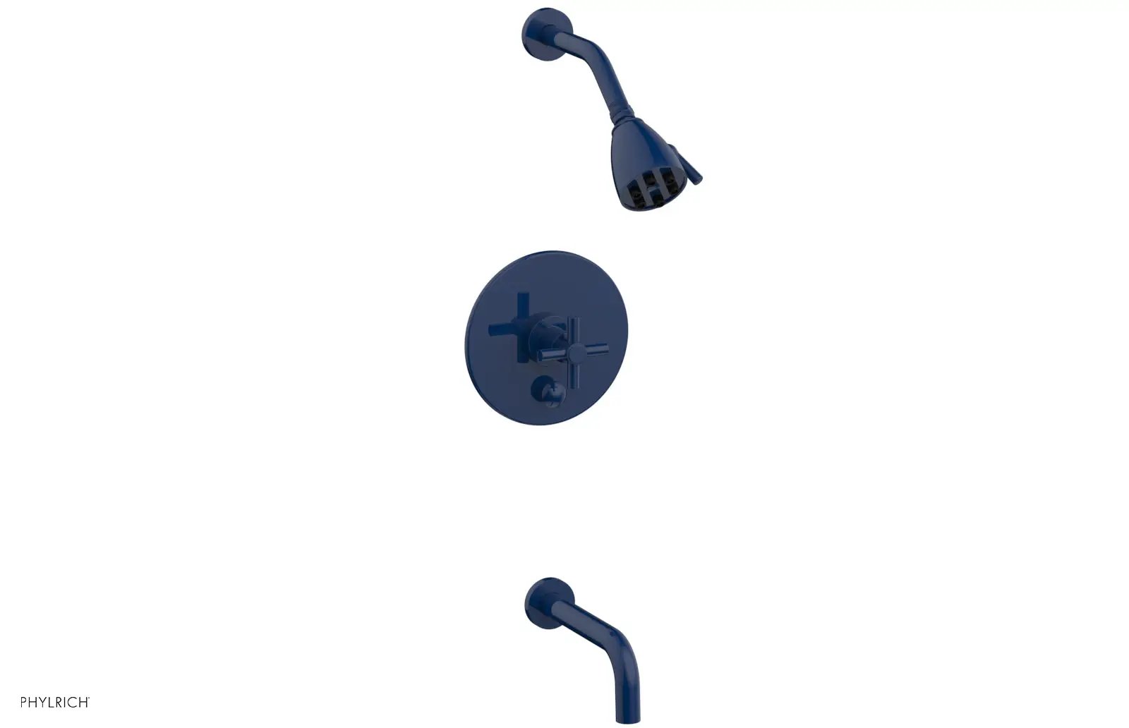Phylrich BASIC Pressure Balance Tub and Shower Set - 7 1/2" Spout by Phylrich