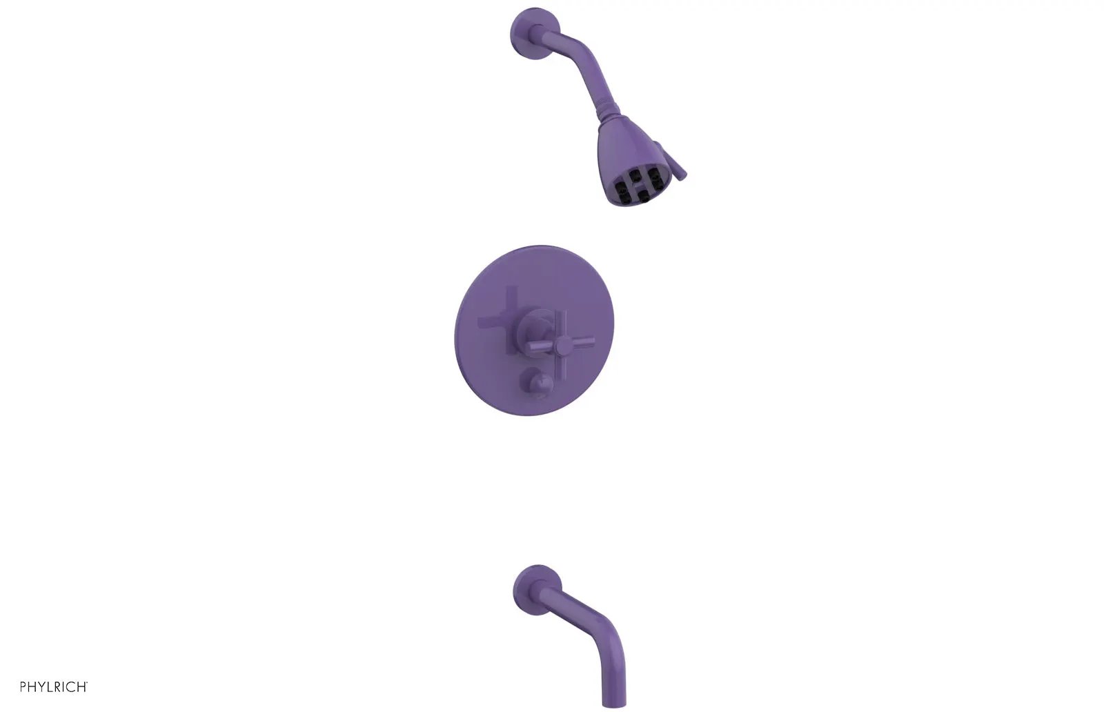 Phylrich BASIC Pressure Balance Tub and Shower Set - 7 1/2" Spout by Phylrich
