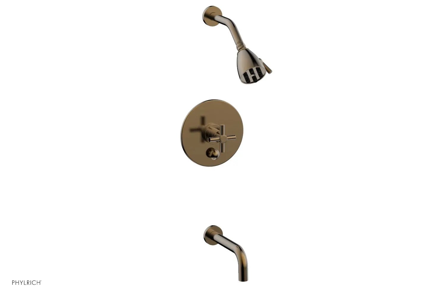 Phylrich BASIC Pressure Balance Tub and Shower Set - 7 1/2" Spout by Phylrich