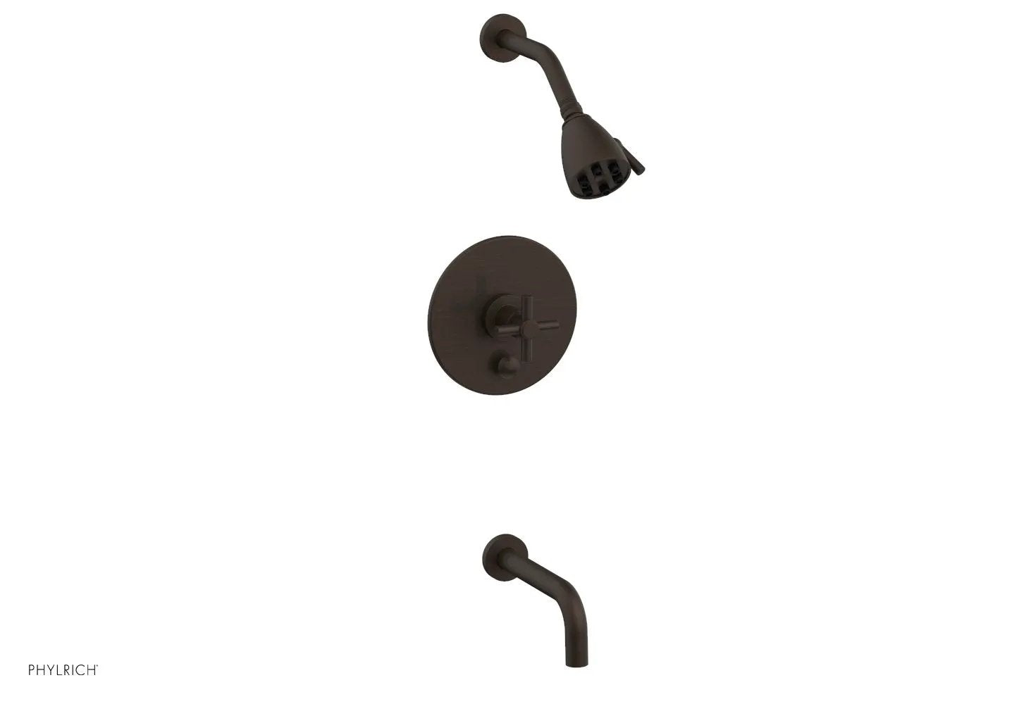 Phylrich BASIC Pressure Balance Tub and Shower Set - 7 1/2" Spout by Phylrich