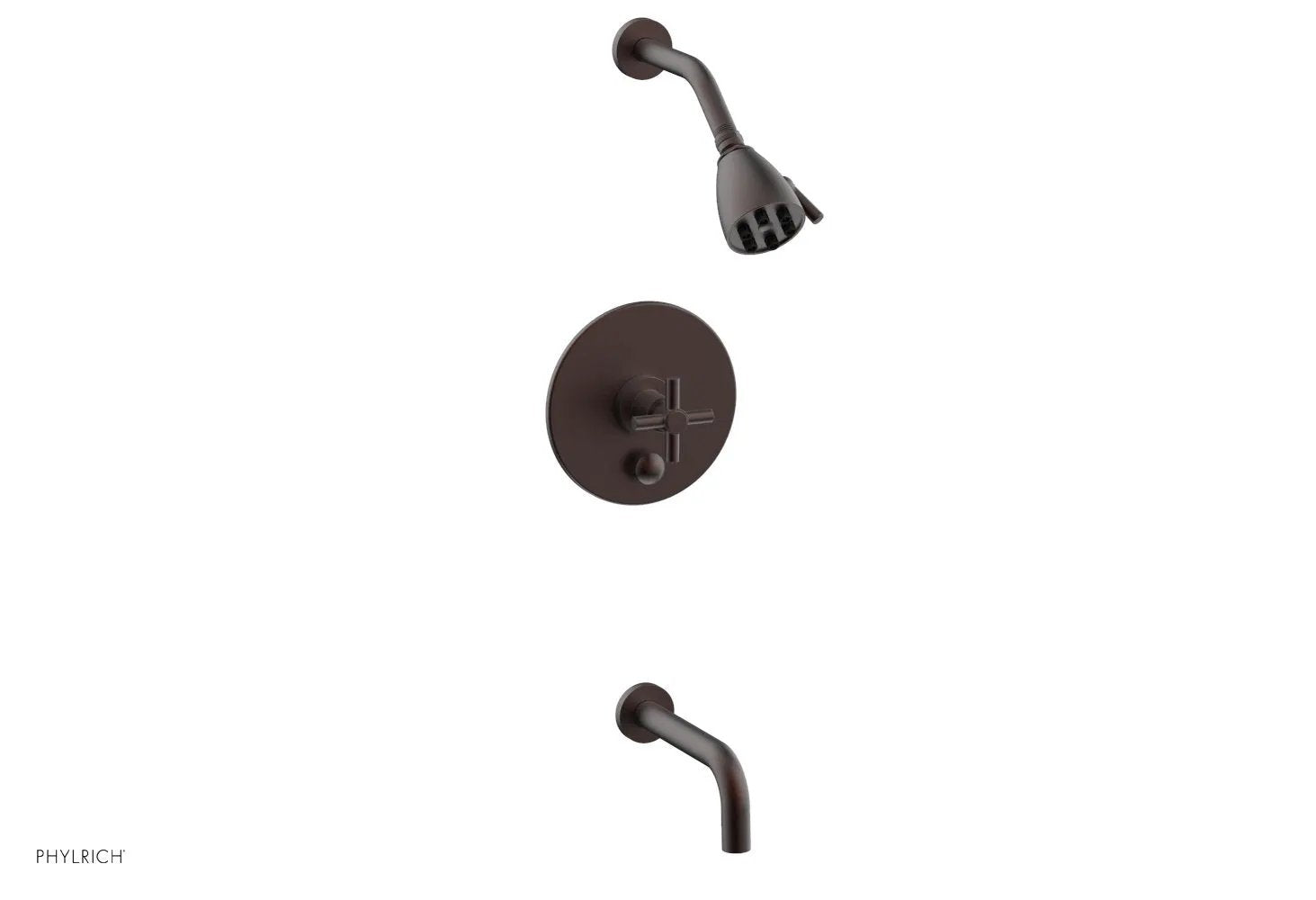 Phylrich BASIC Pressure Balance Tub and Shower Set - 7 1/2" Spout by Phylrich