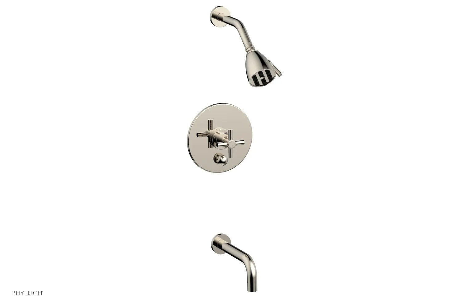 Phylrich BASIC Pressure Balance Tub and Shower Set - 7 1/2" Spout by Phylrich