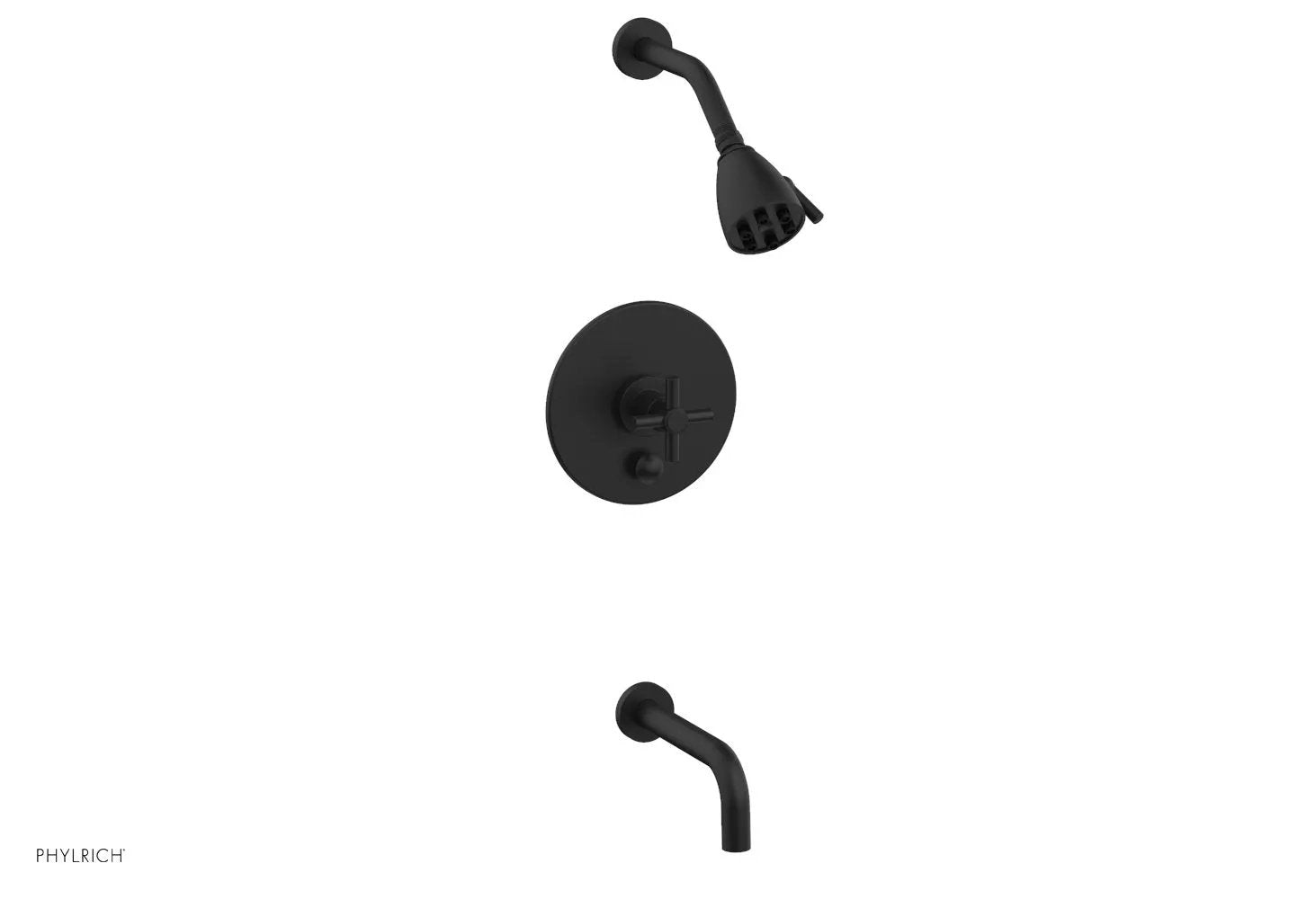 Phylrich BASIC Pressure Balance Tub and Shower Set - 7 1/2" Spout by Phylrich