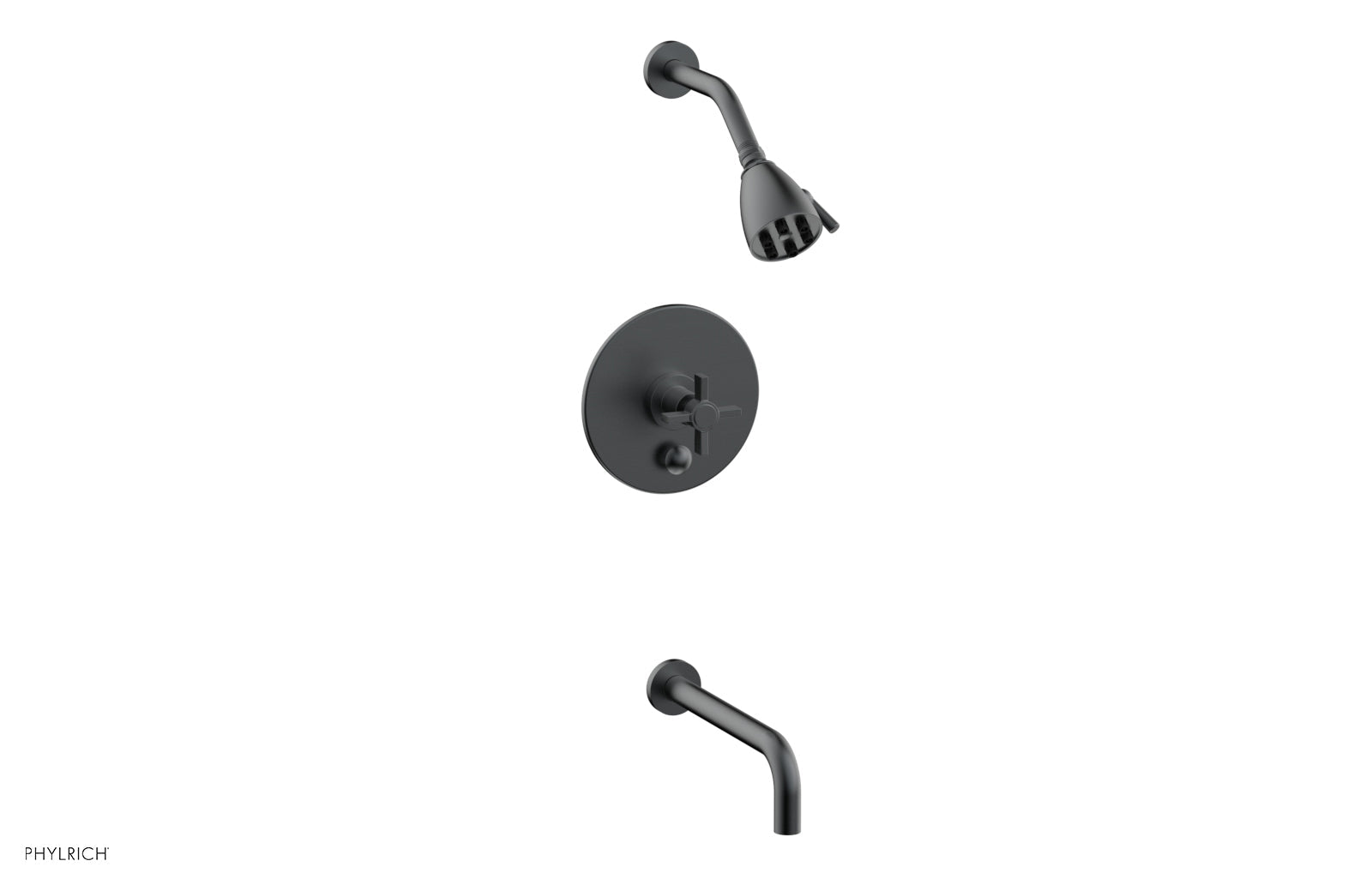 Phylrich BASIC Pressure Balance Tub and Shower Set - 10" Spout by Phylrich