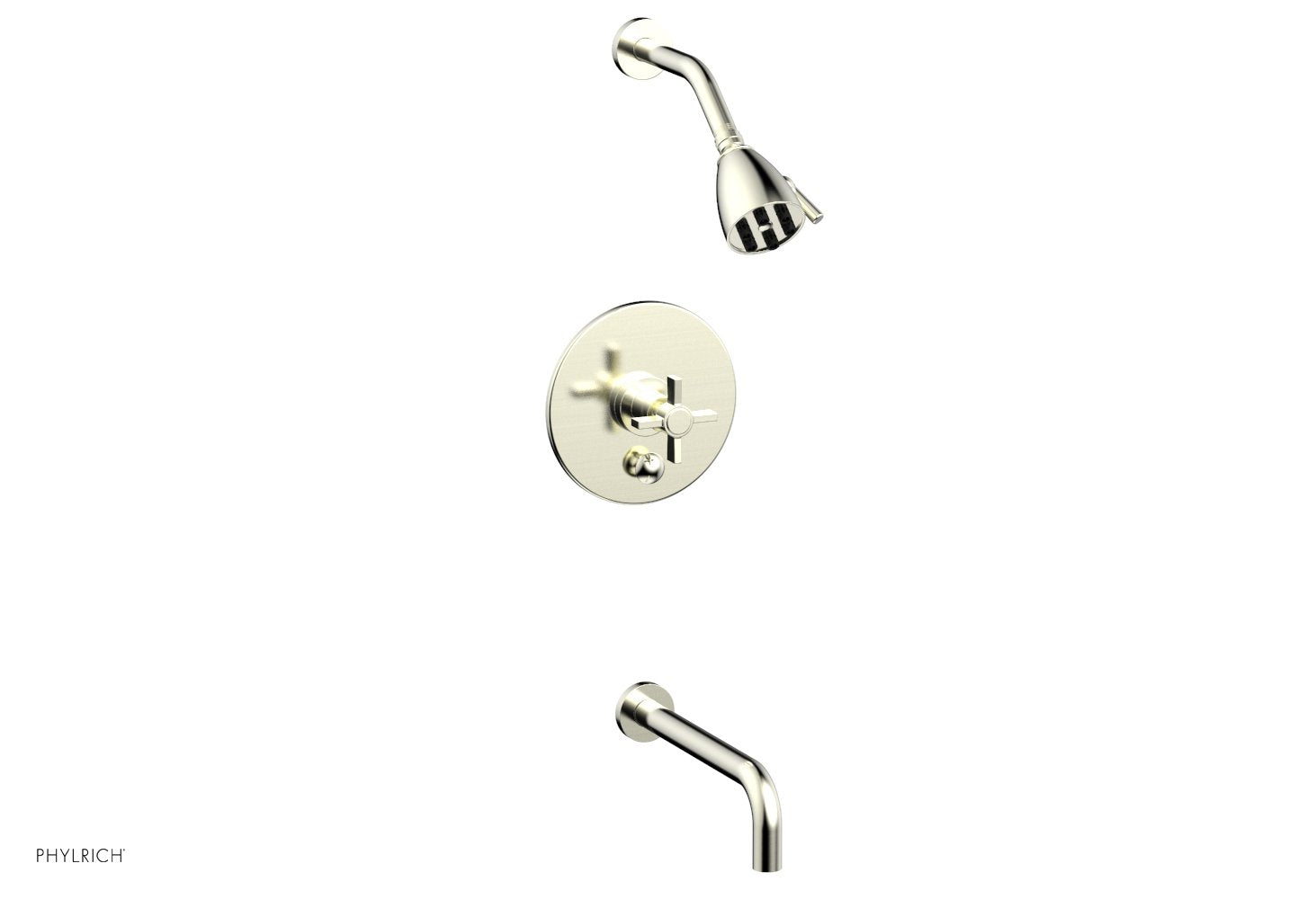 Phylrich BASIC Pressure Balance Tub and Shower Set - 10" Spout by Phylrich