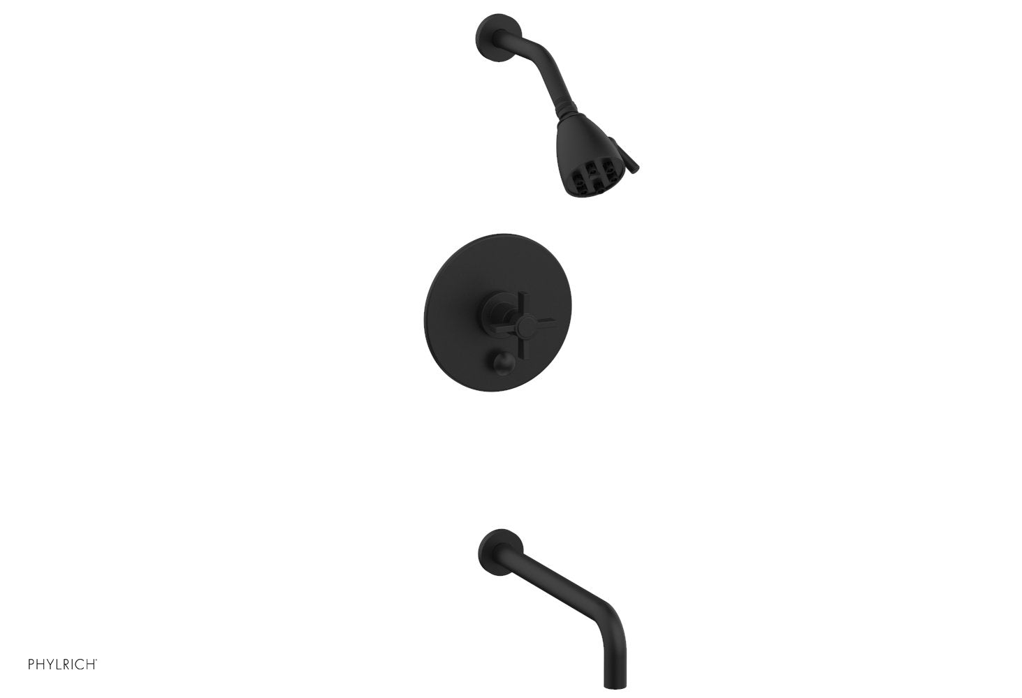 Phylrich BASIC Pressure Balance Tub and Shower Set - 12" Spout by Phylrich