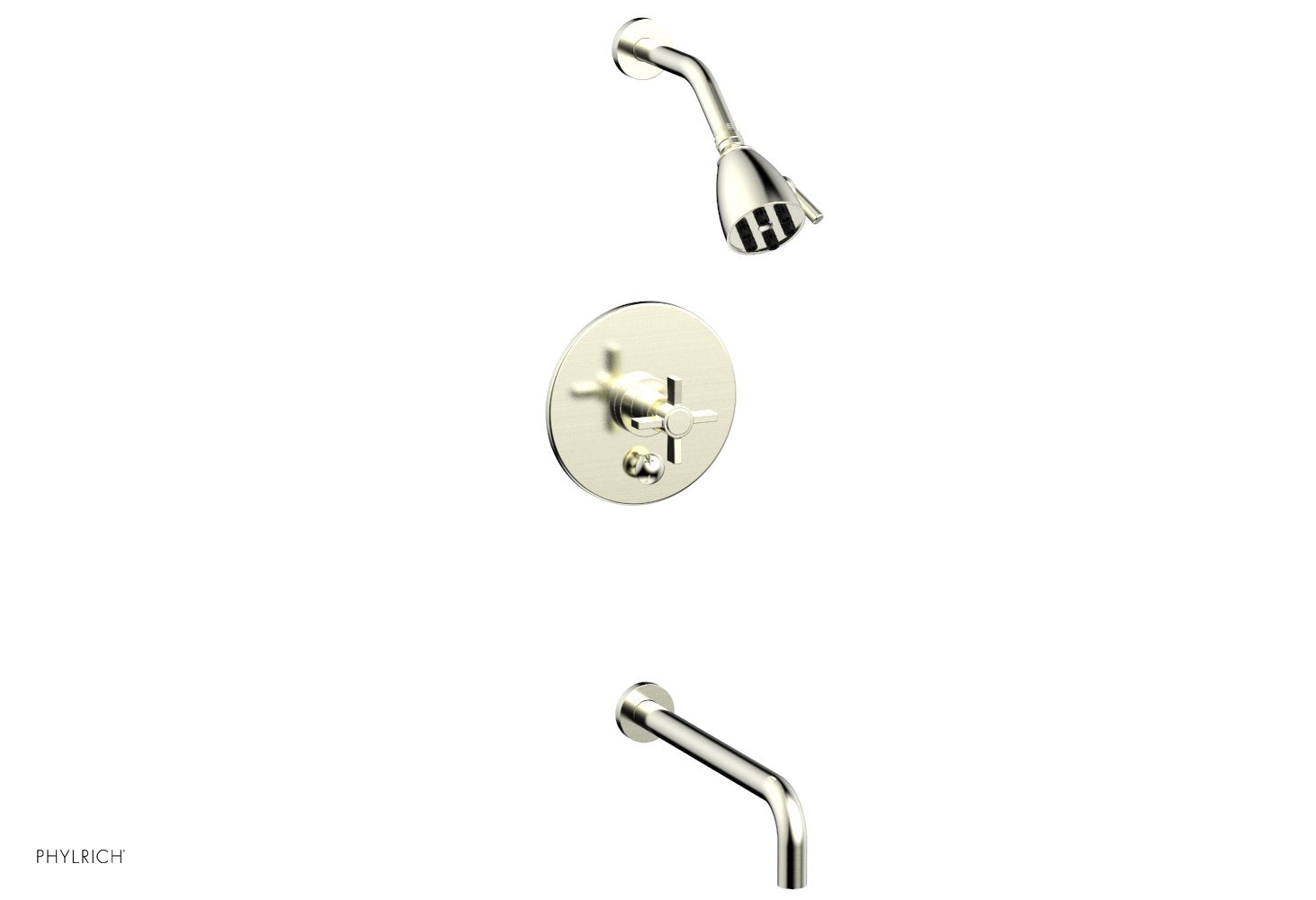 Phylrich BASIC Pressure Balance Tub and Shower Set - 12" Spout by Phylrich