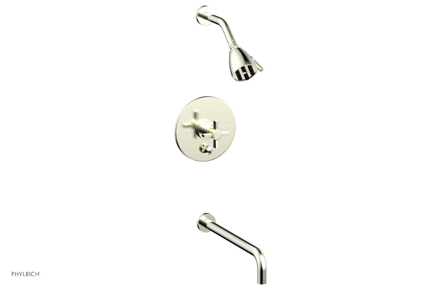Phylrich BASIC Pressure Balance Tub and Shower Set - 14" Spout by Phylrich