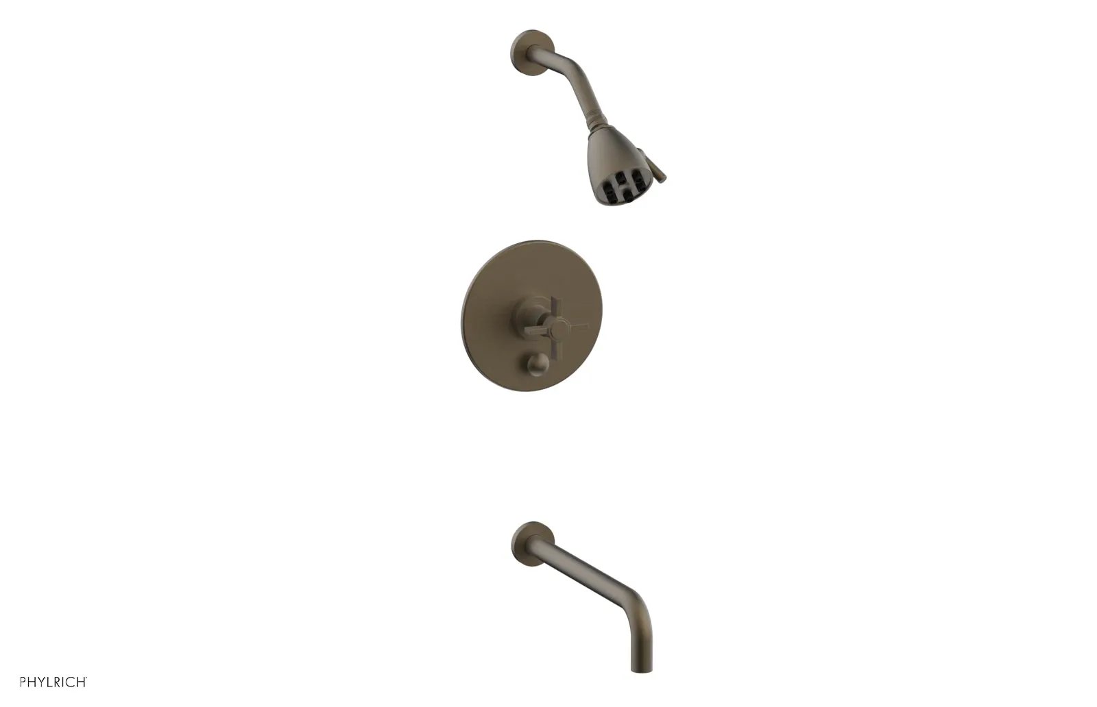 Phylrich BASIC Pressure Balance Tub and Shower Set - 7 1/2" Spout by Phylrich