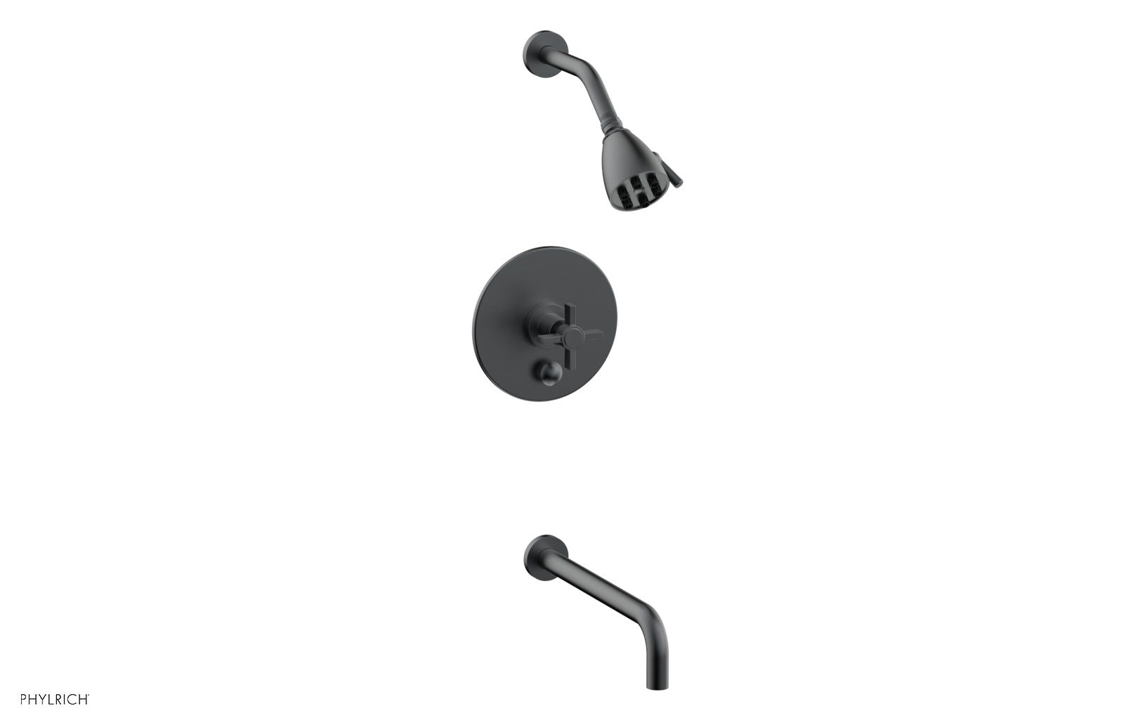 Phylrich BASIC Pressure Balance Tub and Shower Set - 7 1/2" Spout