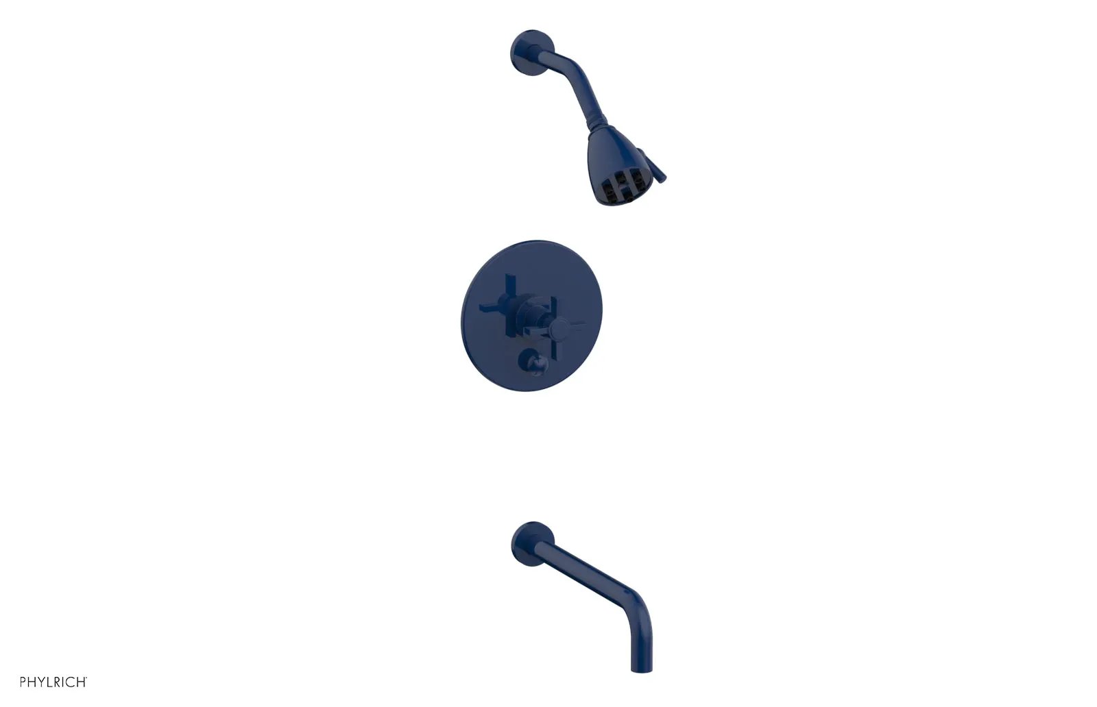 Phylrich BASIC Pressure Balance Tub and Shower Set - 7 1/2" Spout by Phylrich