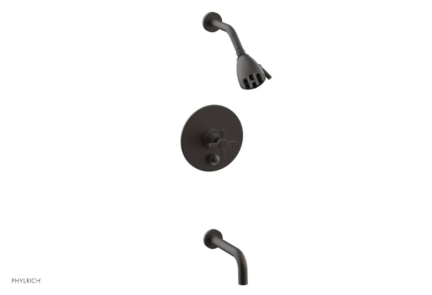 Phylrich BASIC Pressure Balance Tub and Shower Set - 7 1/2" Spout by Phylrich